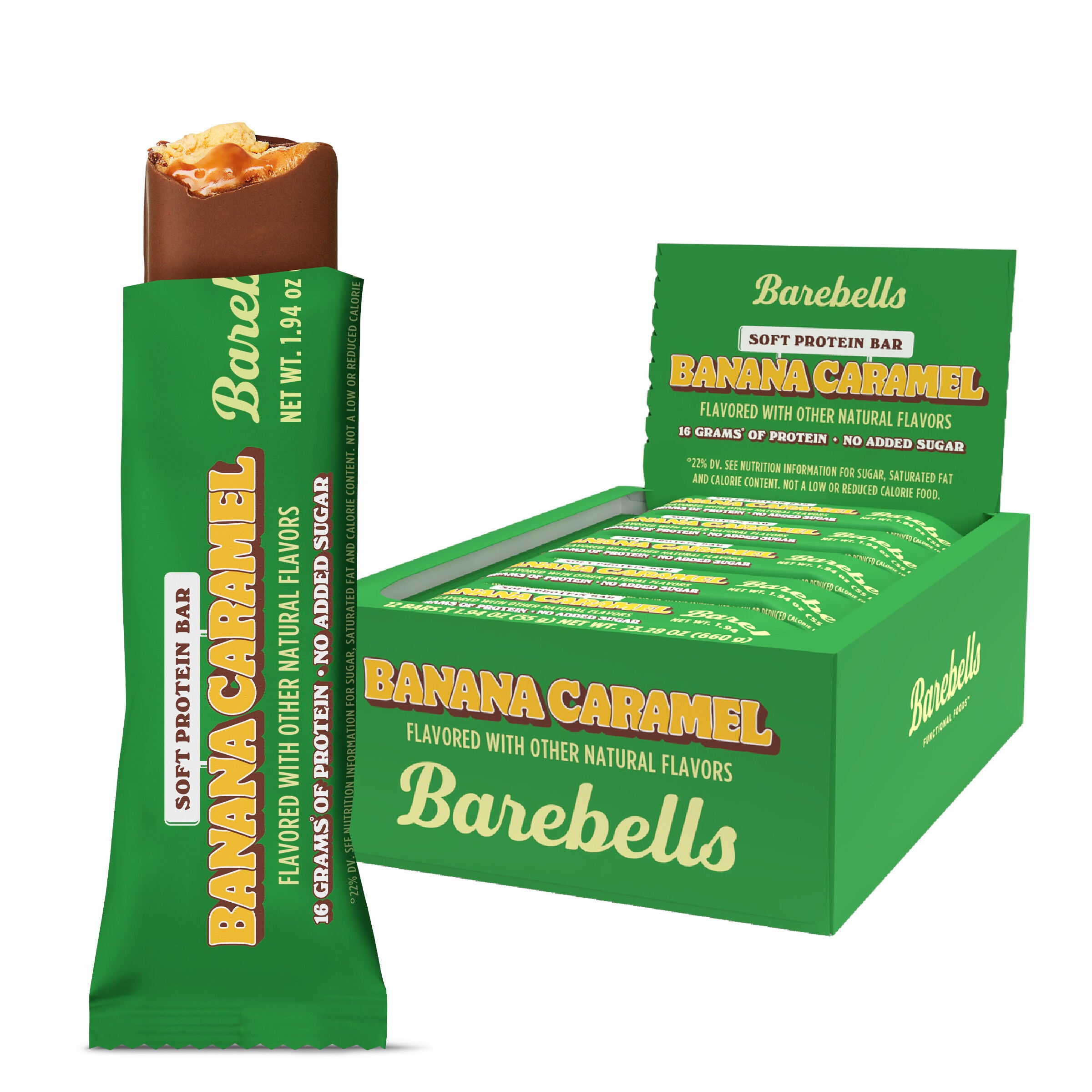Soft Protein Bar - Banana Caramel (12 Bars) Banana Caramel | GNC