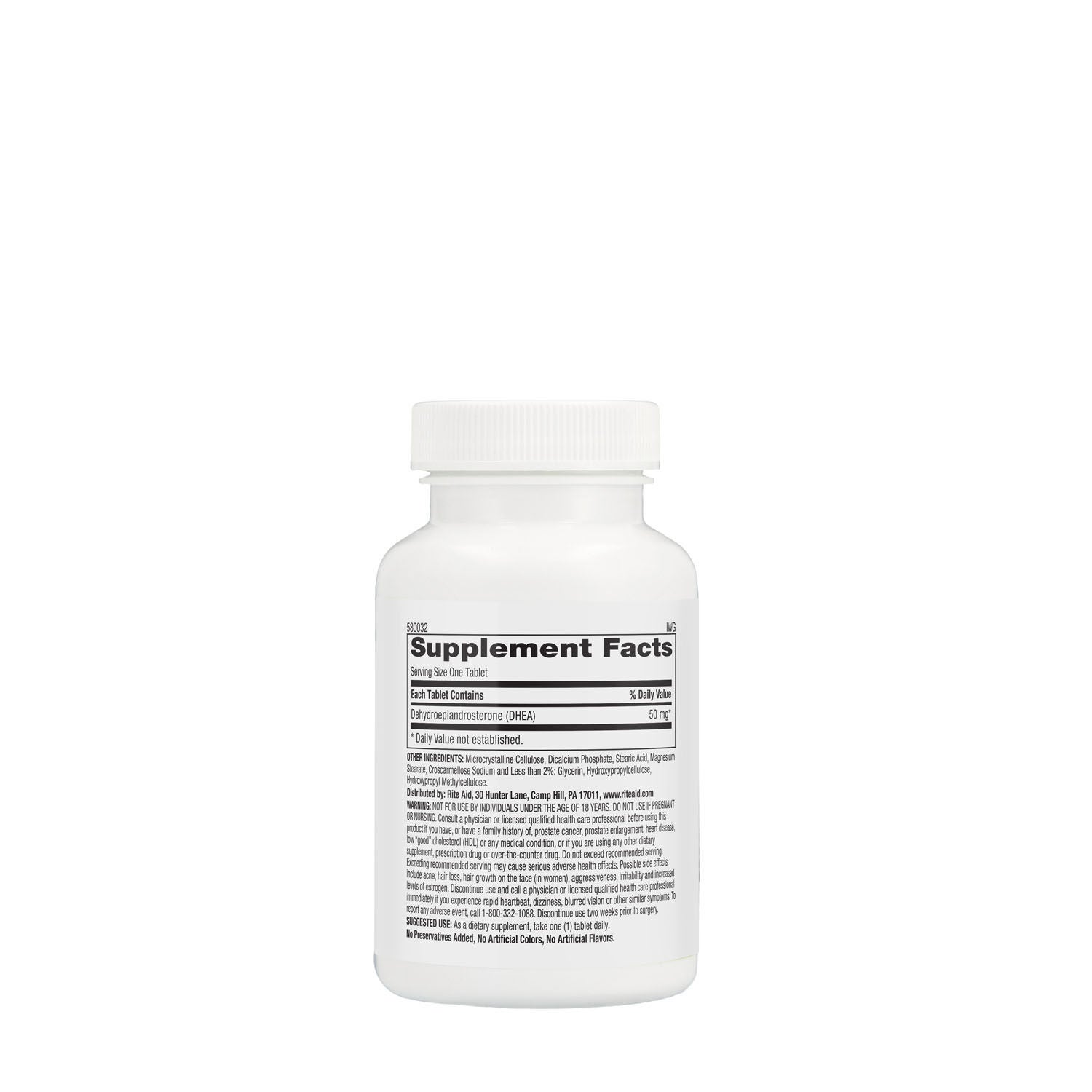 Rite Aid® DHEA 50mg Tablet | GNC
