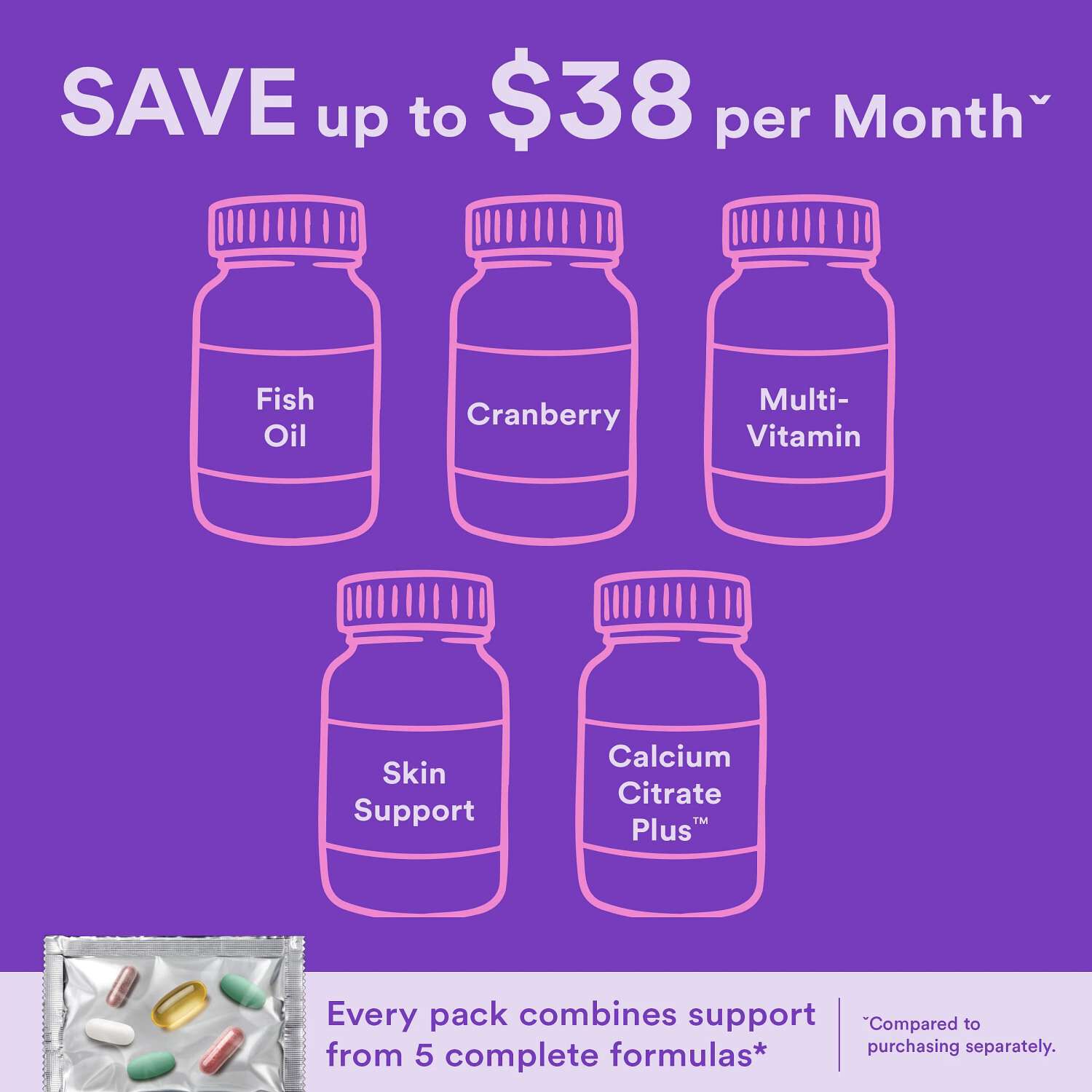 Live Well Vitapak&reg; Program V2 (1 Month Supply)  | GNC