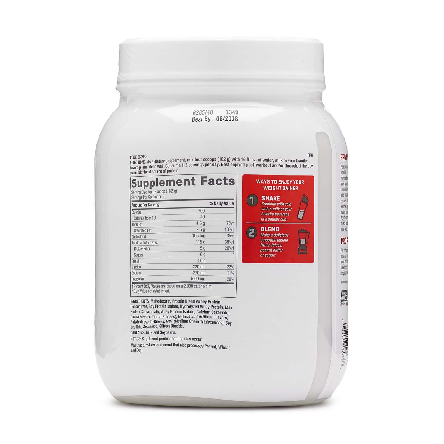 GNC Pro Performance Weight Gainer - Double Chocolate | GNC