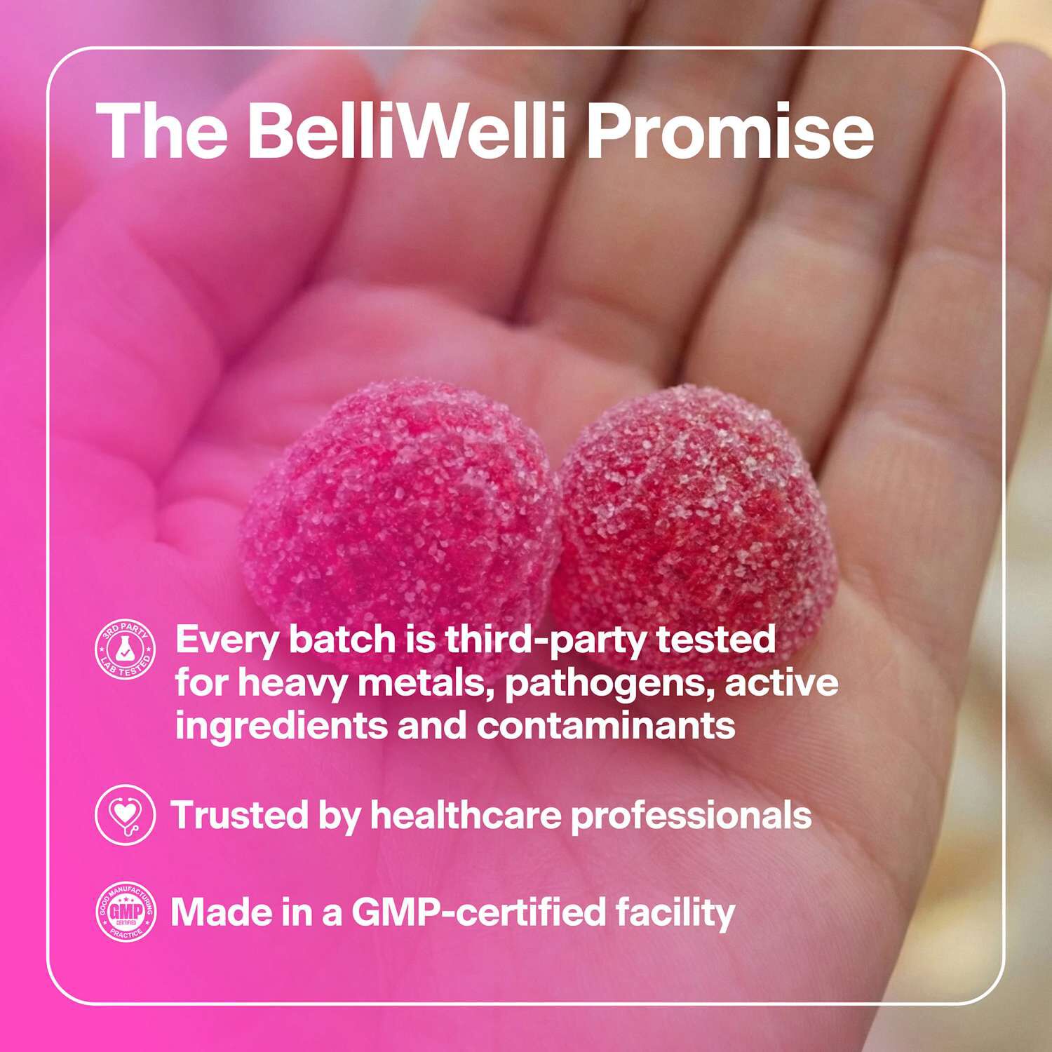 Daily Fiber Gummies - Watermelon - 64 Gummies (16 Servings)  | GNC