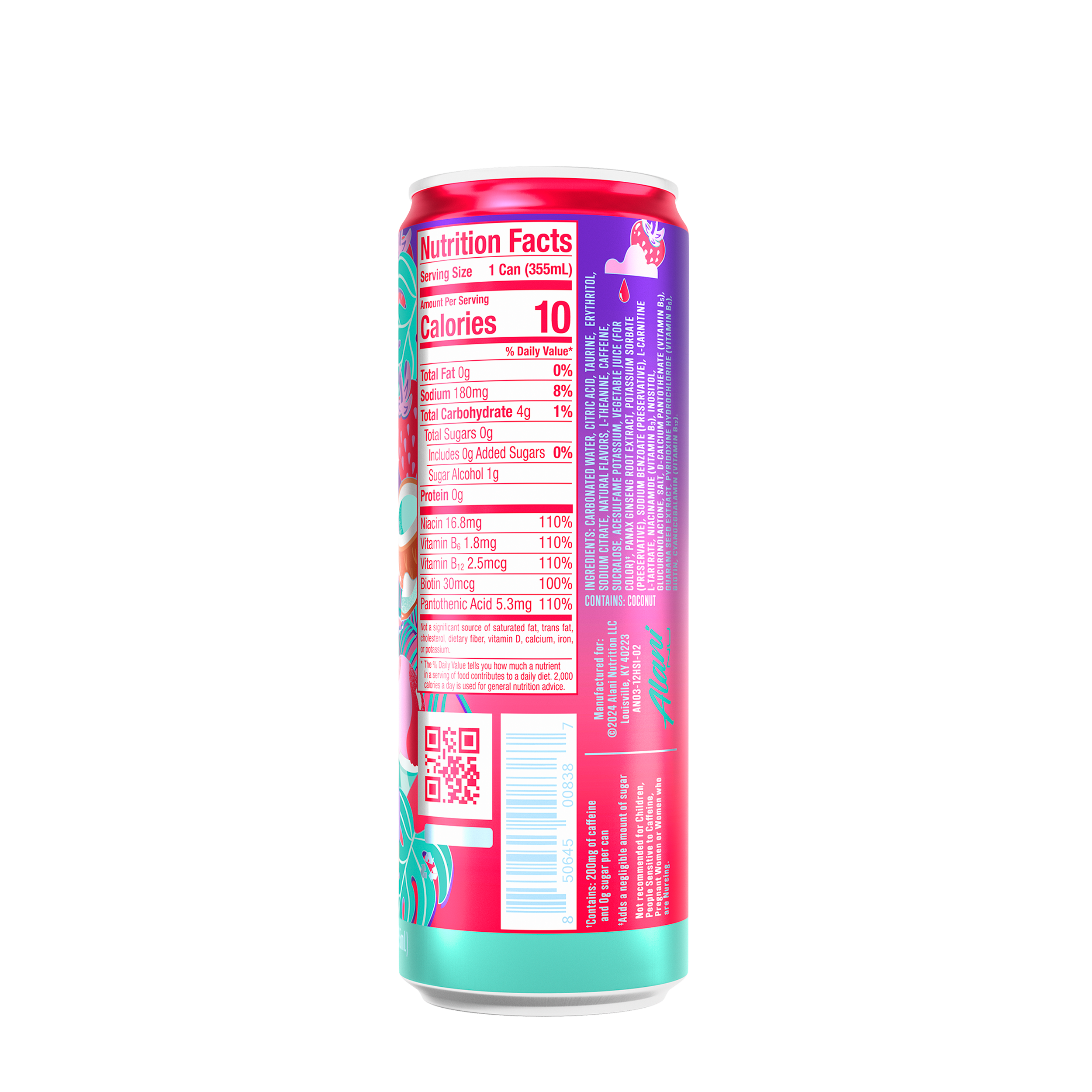 Energy Drink - Hawaiian Shaved Ice - 12oz. (12 Cans) Hawaiian Shaved Ice | GNC