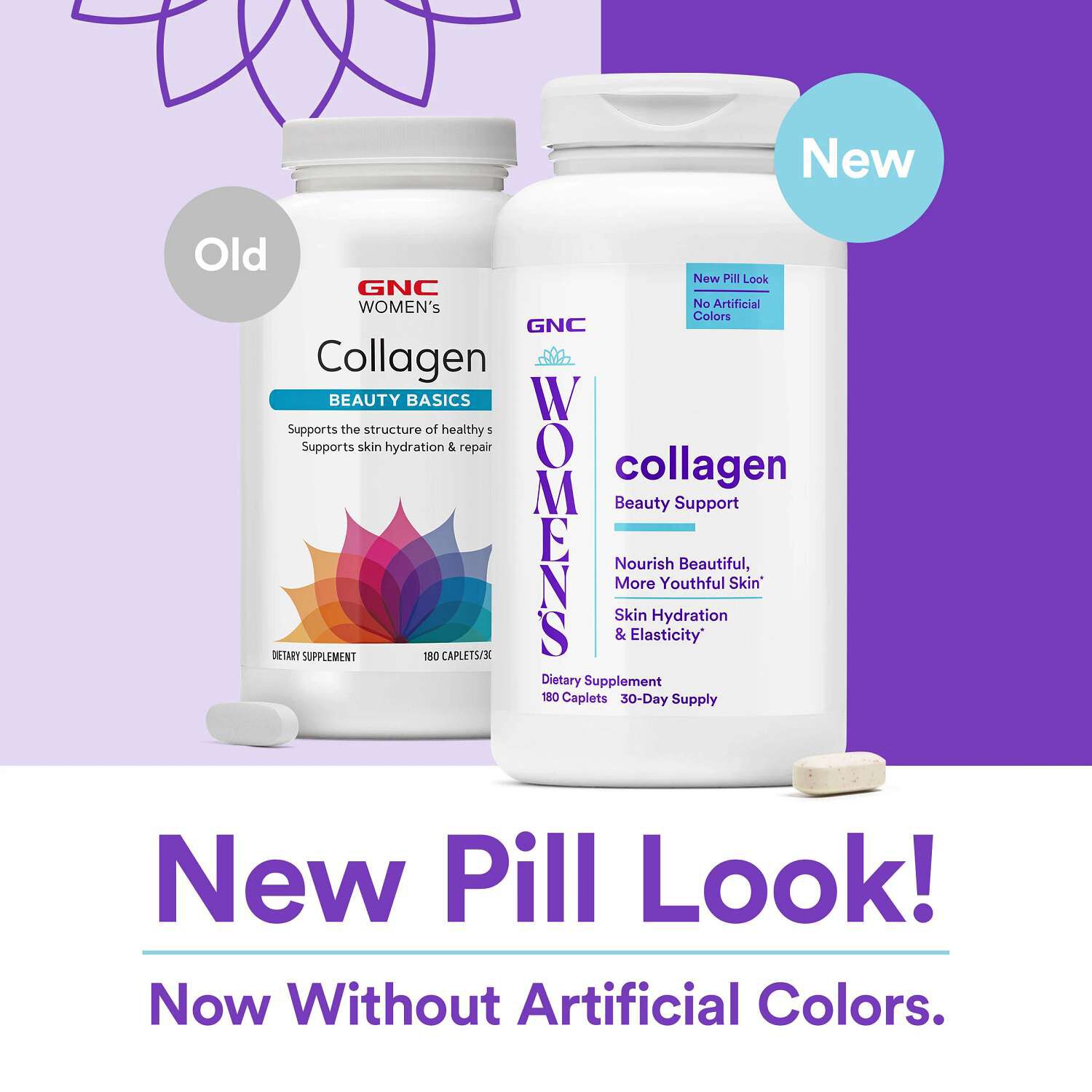 Collagen - 180 Caplets (30 Servings)  | GNC