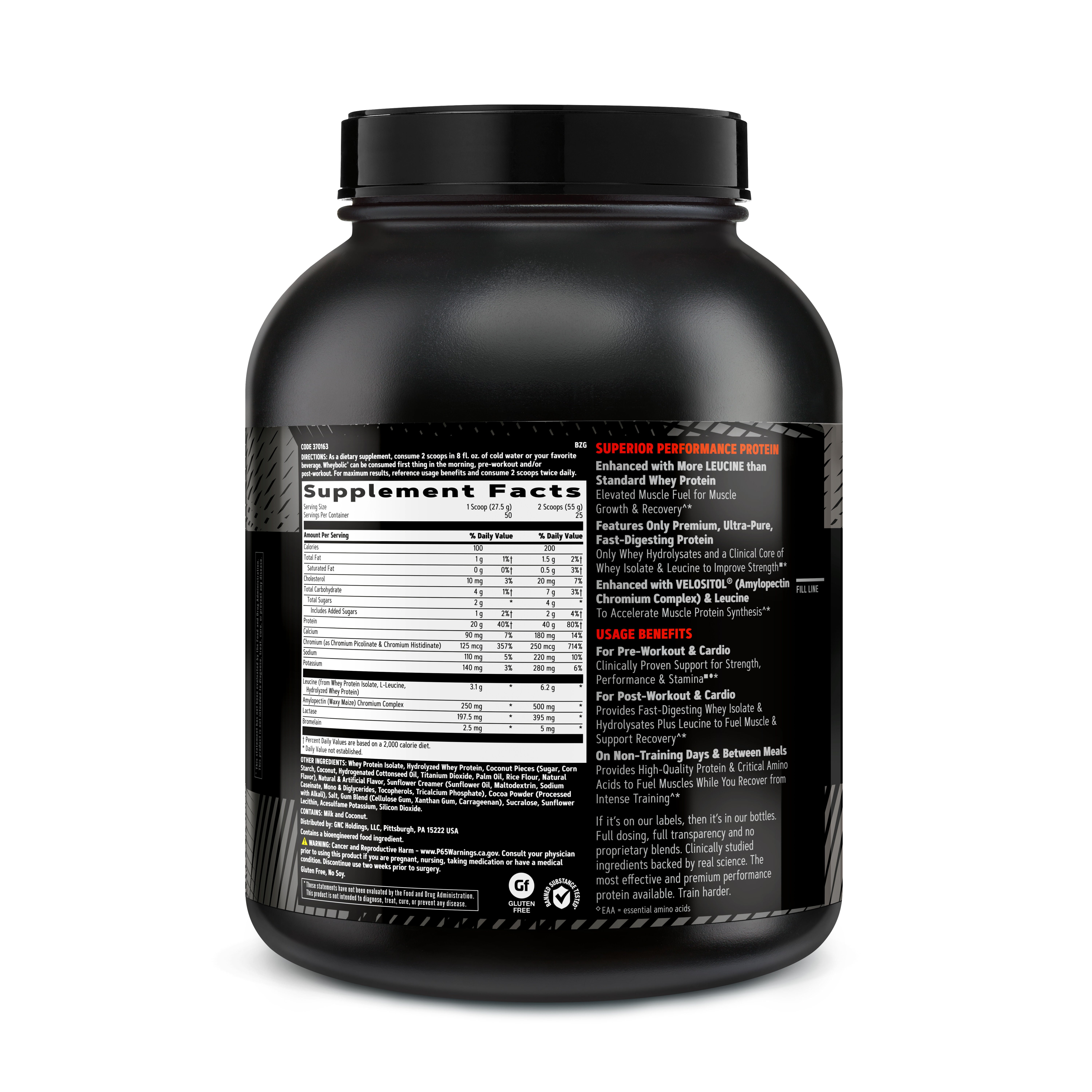 Wheybolic&trade; - Coconut Caramel (25 Servings) Coconut Caramel | GNC
