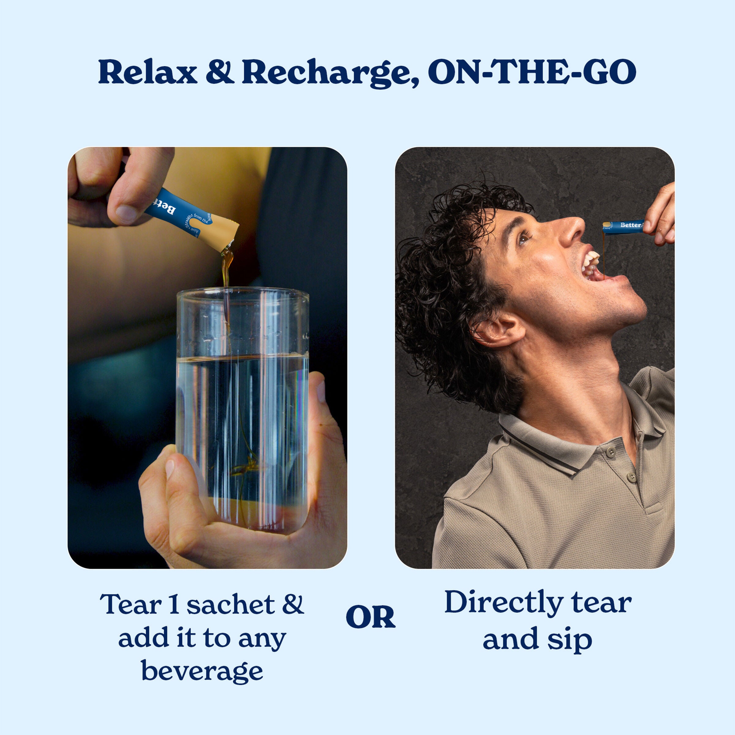 KSM-66 Ashwagandha Honey Sticks - Vanilla (30 Sticks)  | GNC