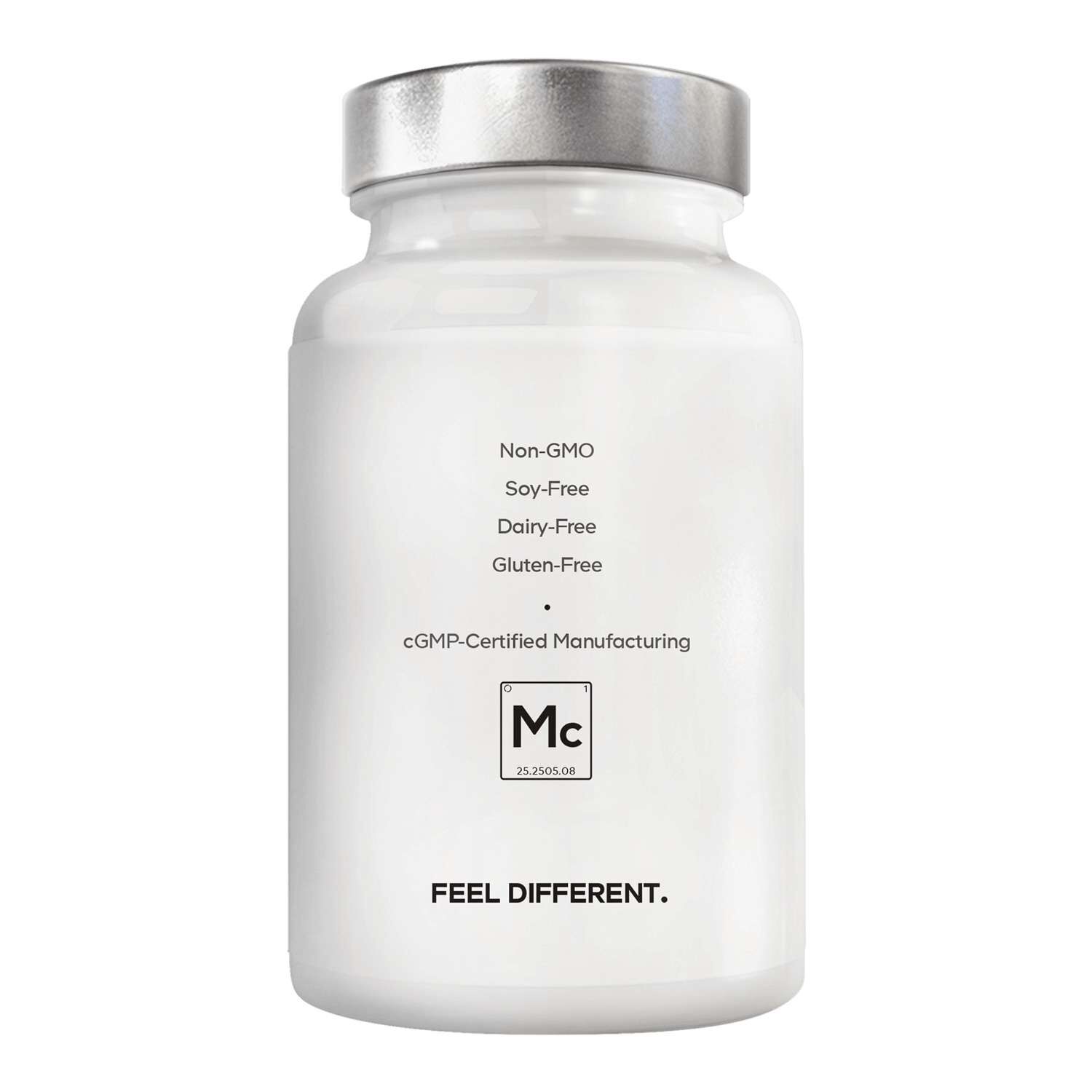 Magnesium Citrate - 60 Vegetable Capsules (30 Servings)  | GNC