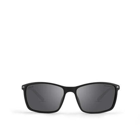 Murphy Sunglasses Black Frames Smoke Polarized Lenses  | GNC