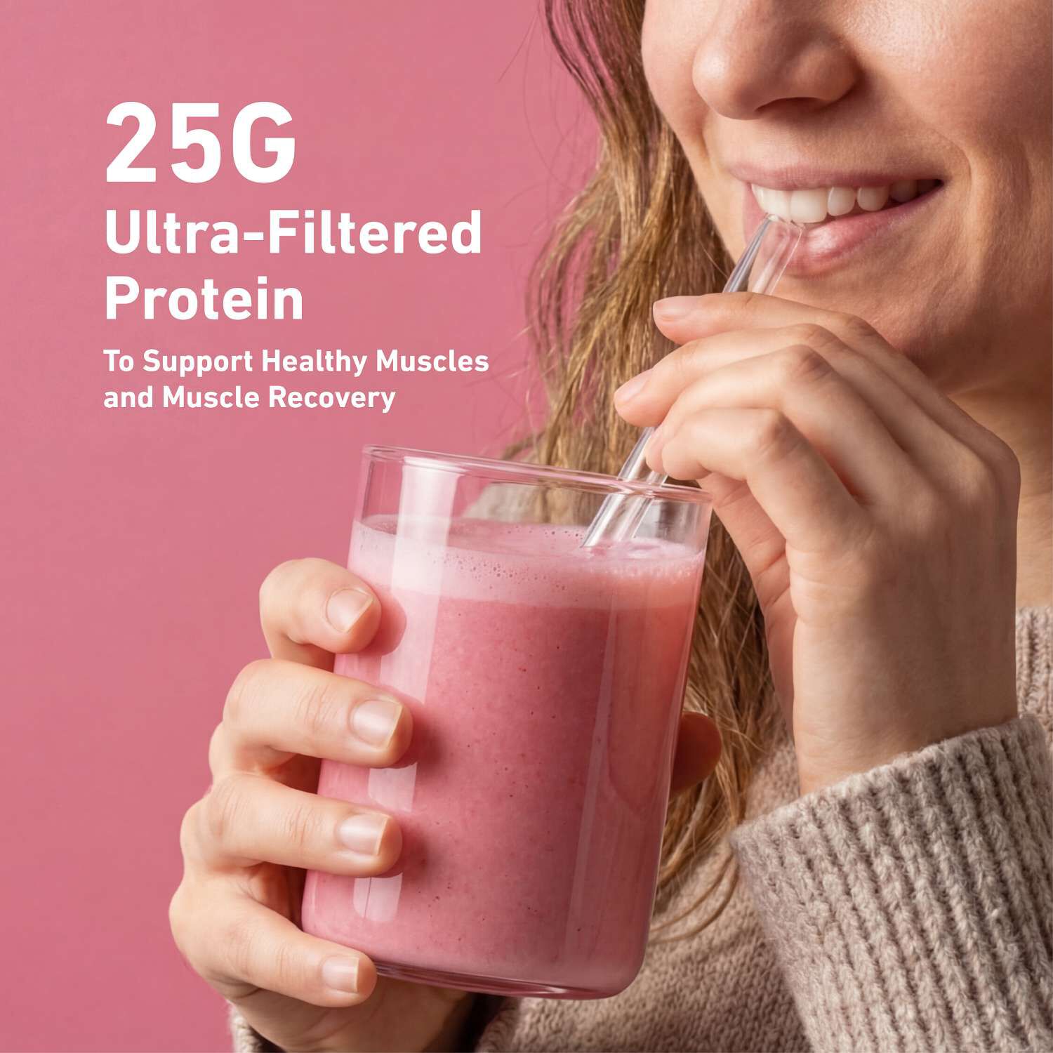 Protein Powder - Strawberries and Cream (40 Servings)