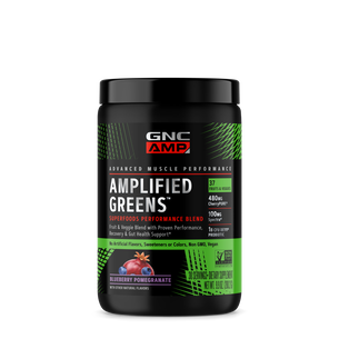 Amplified Greens Superfood Blend - Blueberry Pomegranate - 9.9 oz. &#40;30 Servings&#41;  | GNC