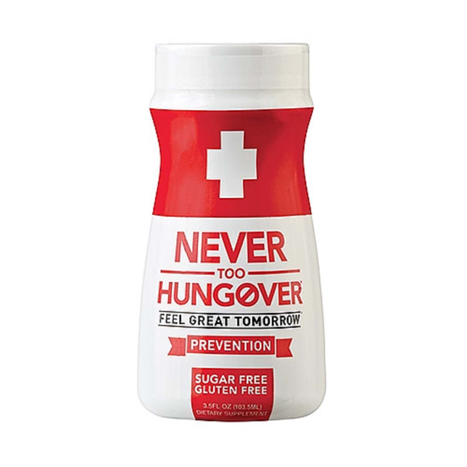 Never Too Hungover Prevention Gnc