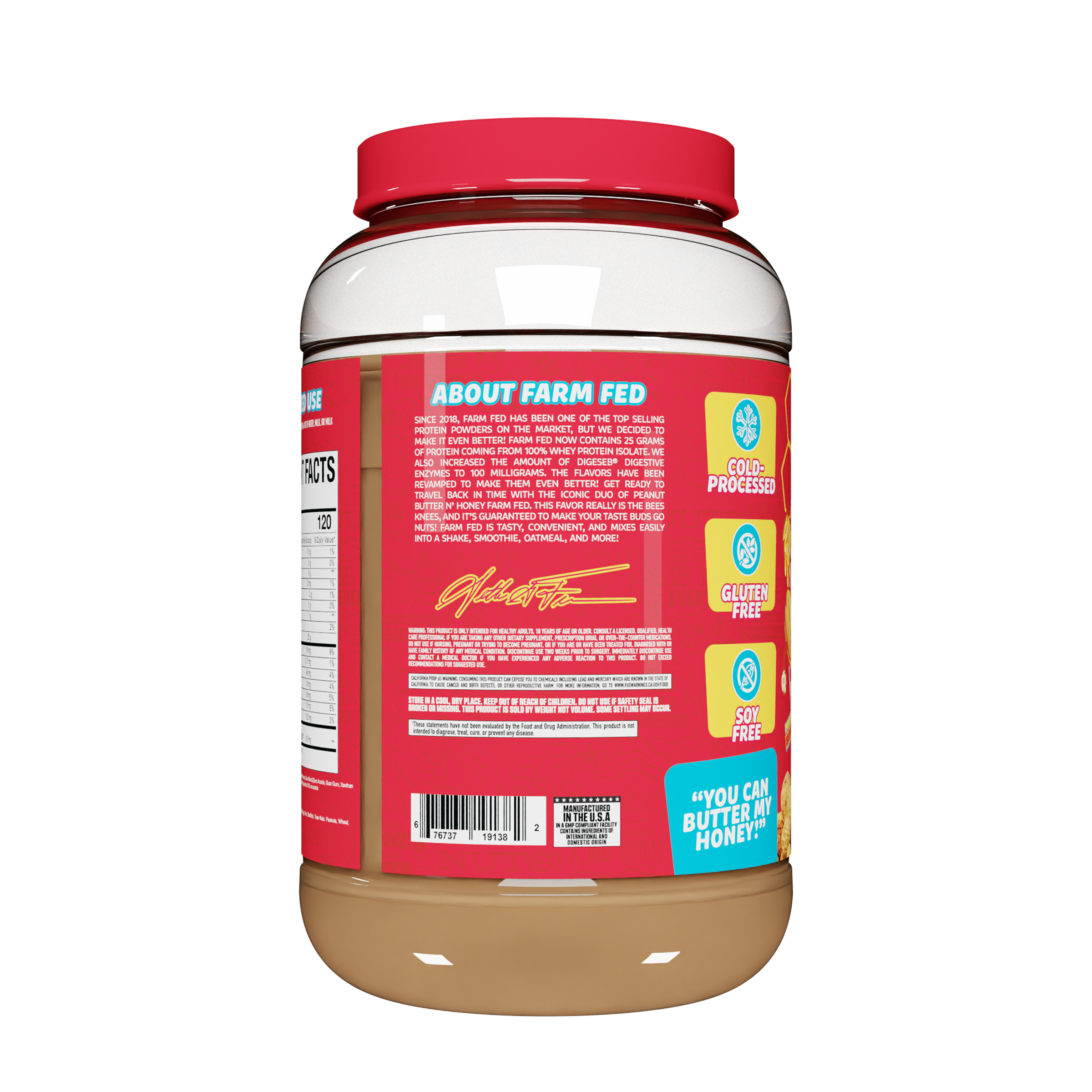 Farm Fed Protein - Peanut Butter N'Honey (28 Servings)