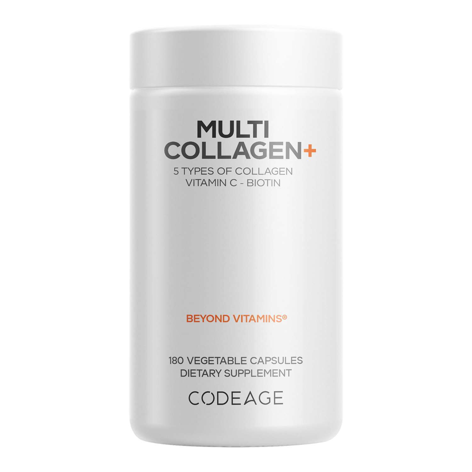 Multi Collagen+ - 180 Vegetable Capsules (60 Servings)