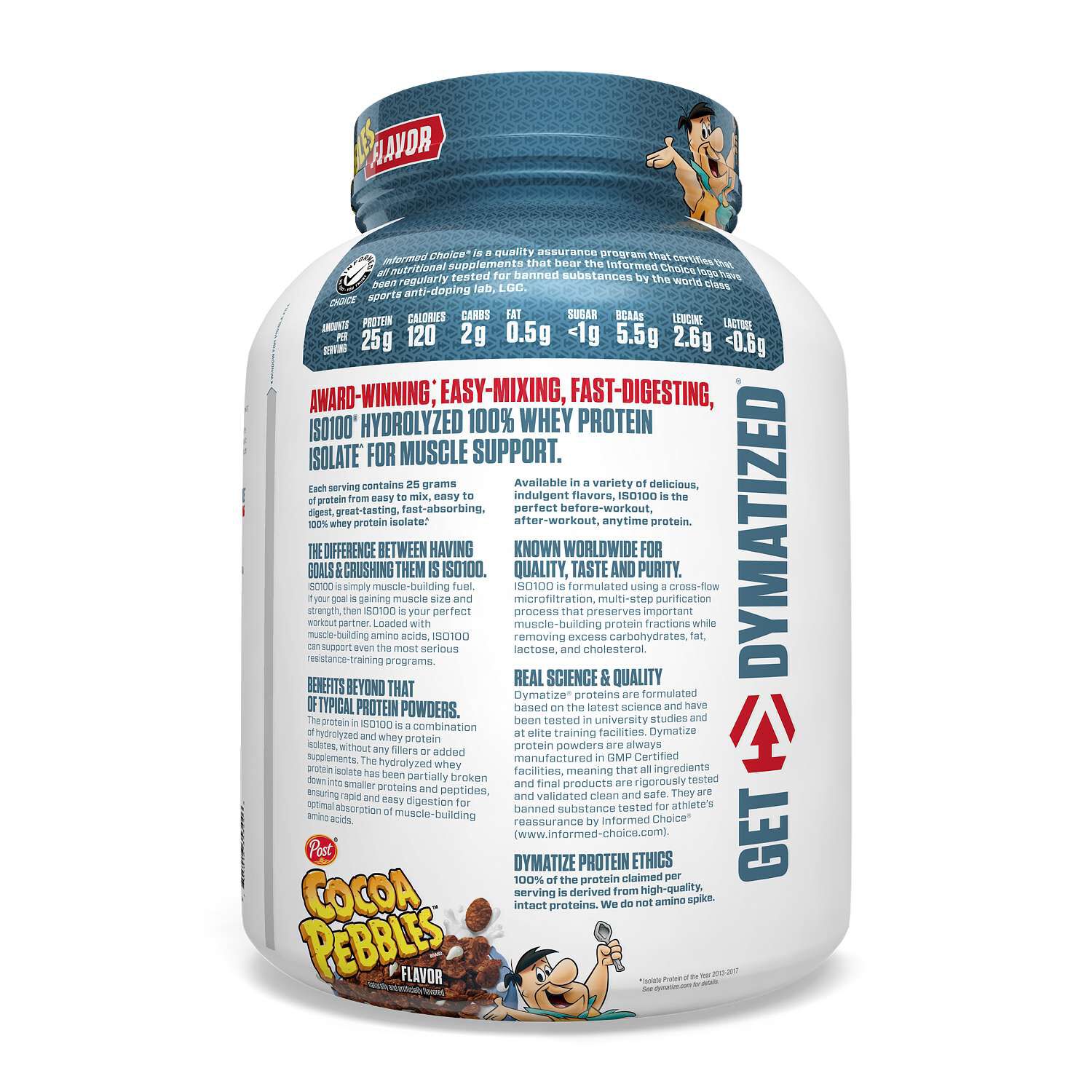 ISO100&reg; Hydrolyzed Protein Powder - Cocoa Pebbles (71 Servings)