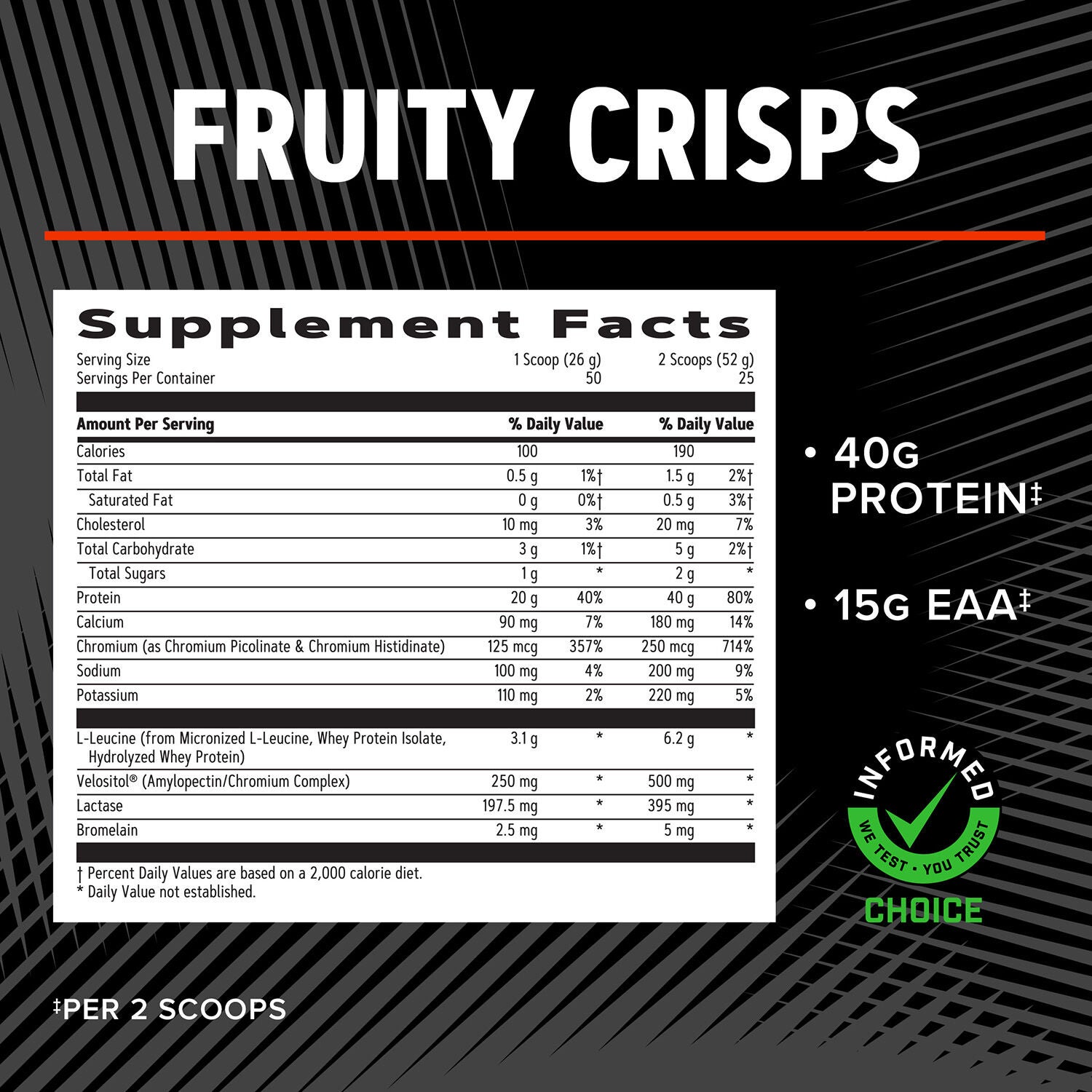 Wheybolic&trade; - Fruity Crisps (25 Servings) Fruity Crisps | GNC