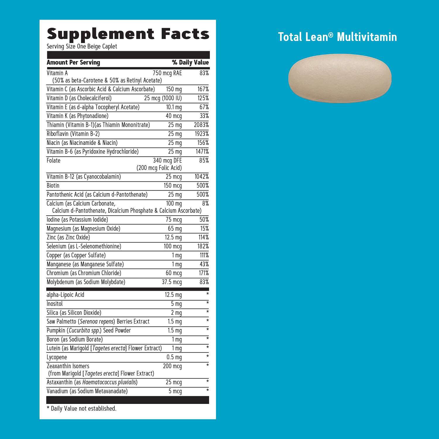 Burn &amp; Define Vitapak&reg; Program (1 Month Supply)  | GNC