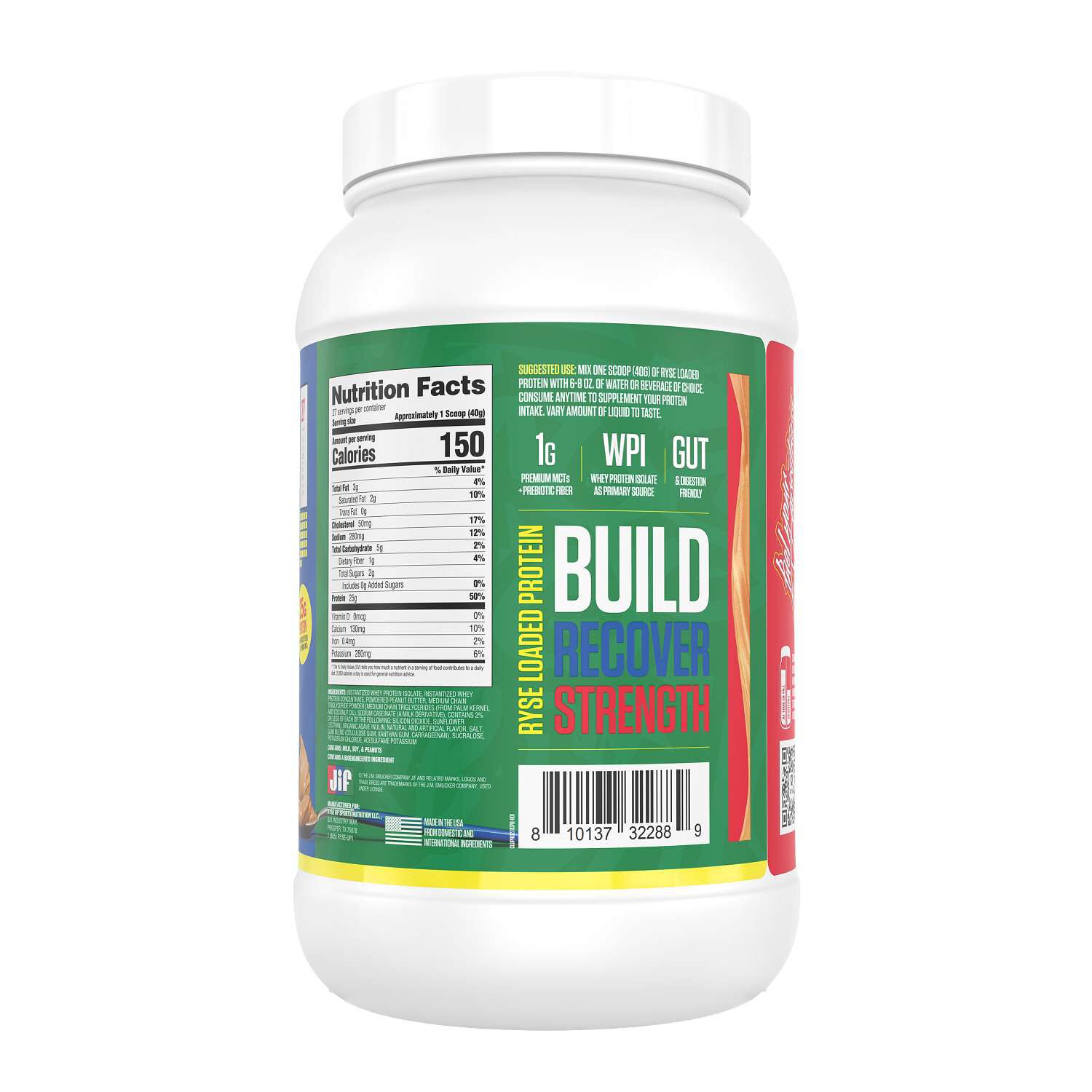Loaded Protein - Jif&trade; Creamy Peanut Butter (27 Servings)