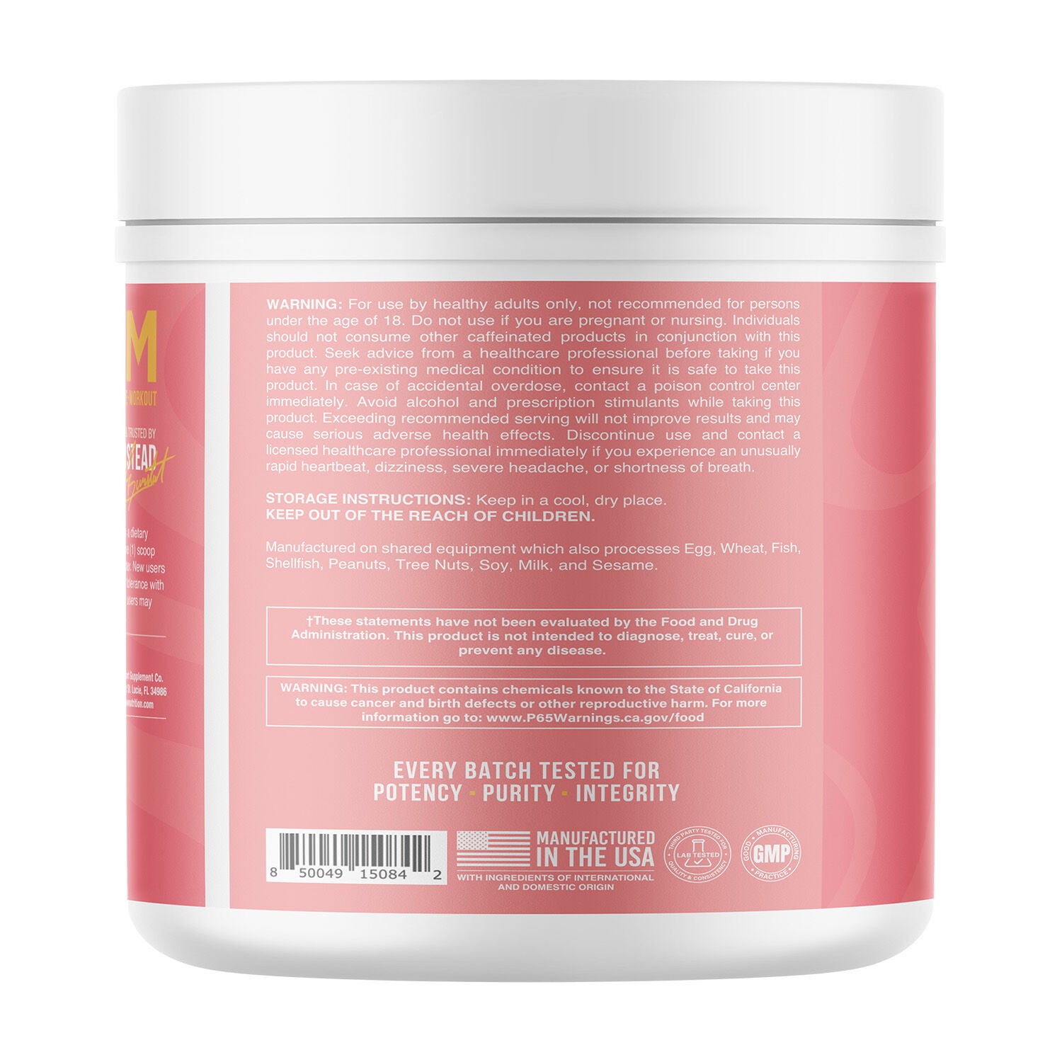 Essential Pre-Workout - Citrus Grapefruit (30 Servings)
