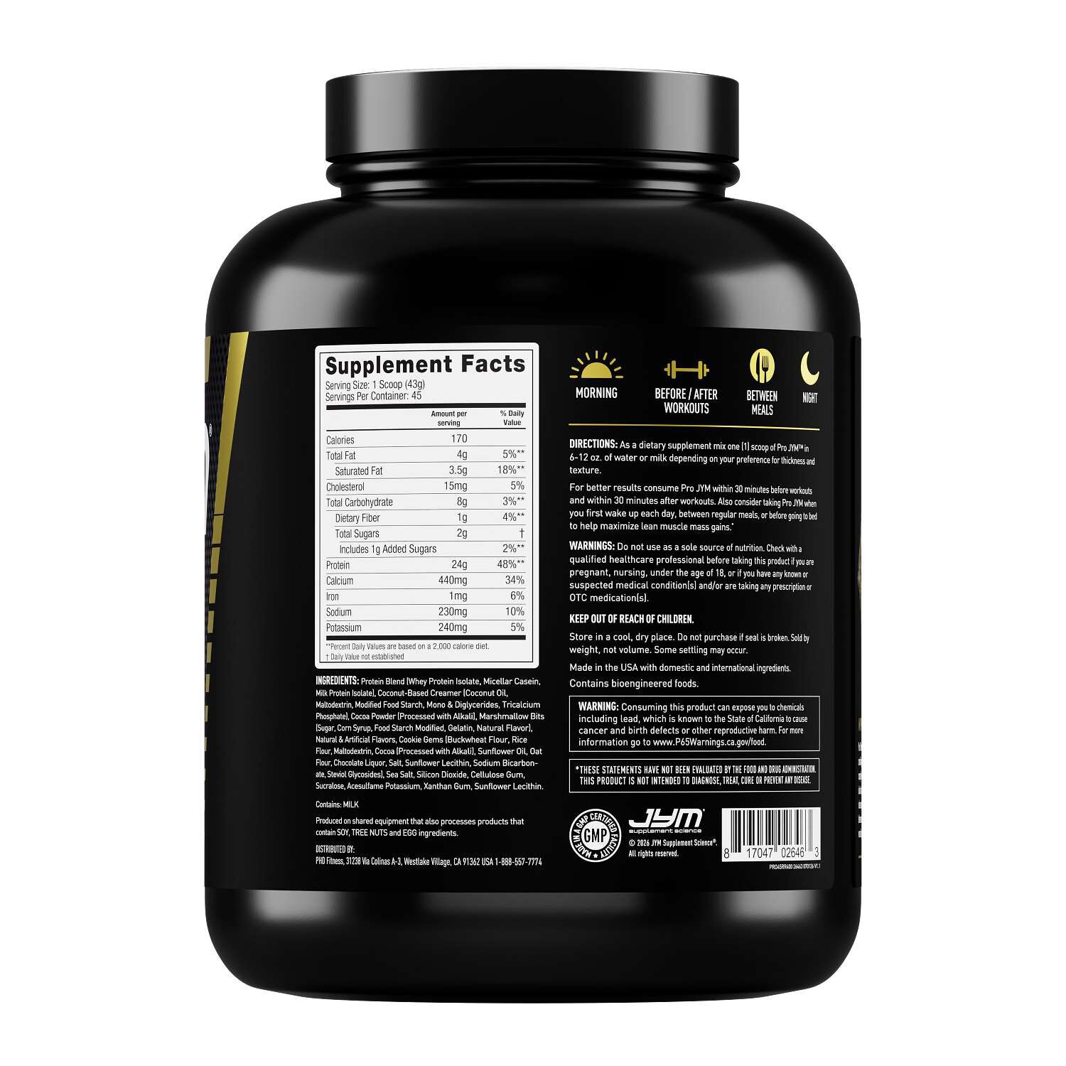 Isolate Protein Blend - Rocky Road (45 Servings)