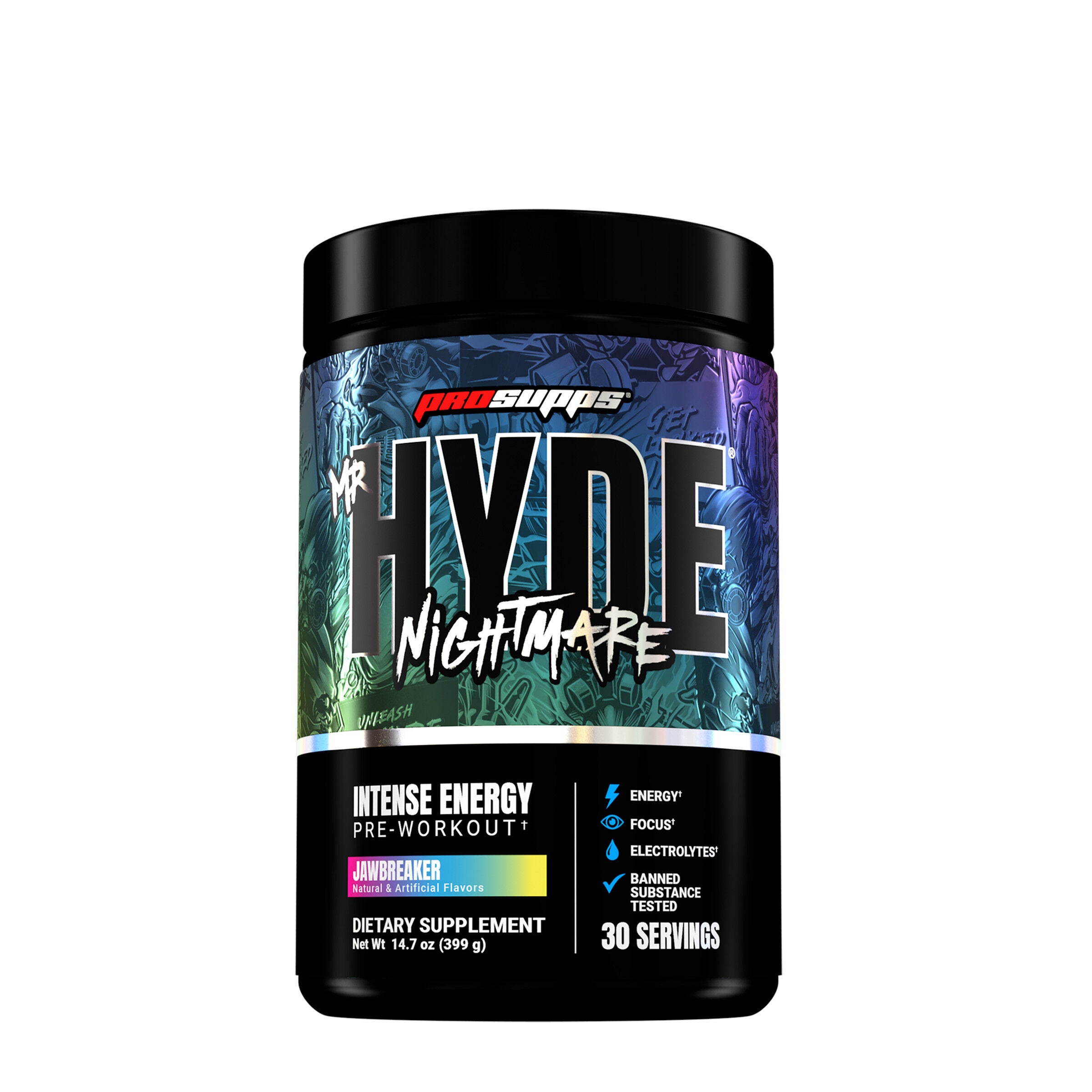 Pro Supps® - Mr. HYDE Nightmare - Intense Energy Pre-Workout