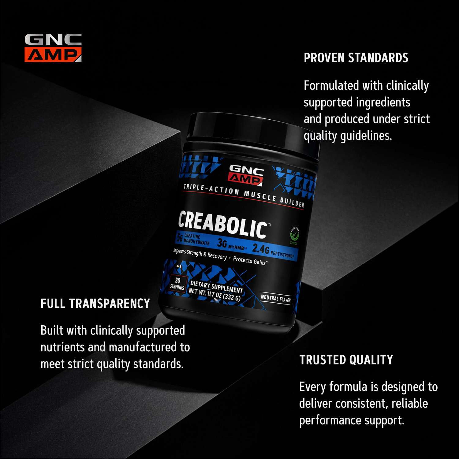 Creabolic&trade; - Unflavored (30 Servings)