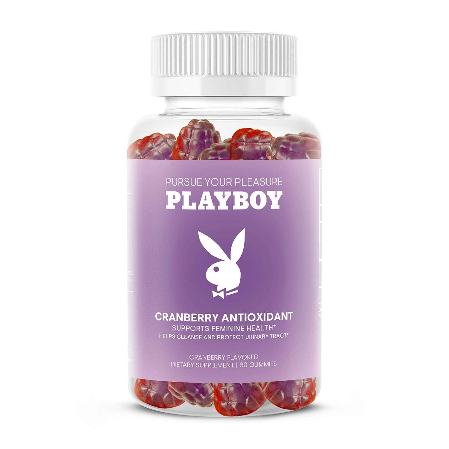 Playboy: Cranberry Antioxidant - 60 Gummies (30 Servings)  | GNC