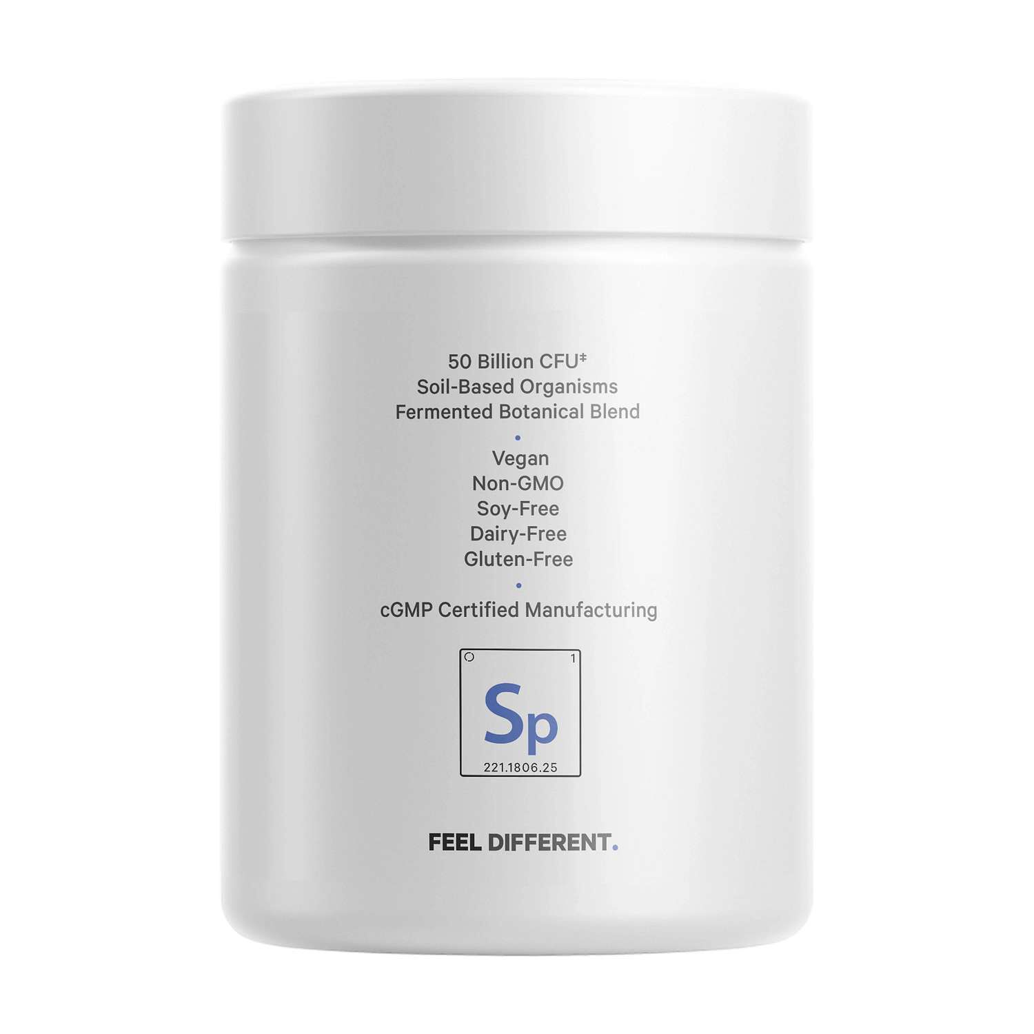 SBO Probiotic+ 50 Billion CFU &amp; Prebiotics - Vegan Digestion Supplement - 90 Capsules (45 Servings)  | GNC