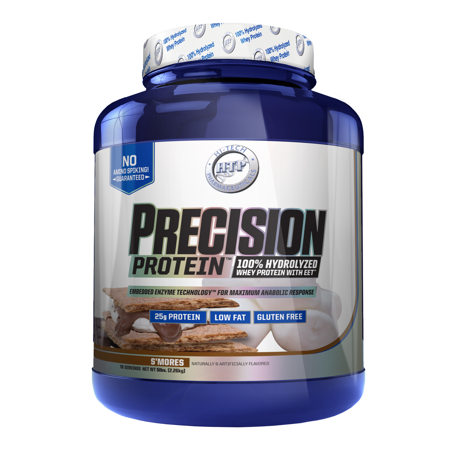 Hi-Tech Pharm Precision Protein - S'mores (70 Servings) - 5 lbs