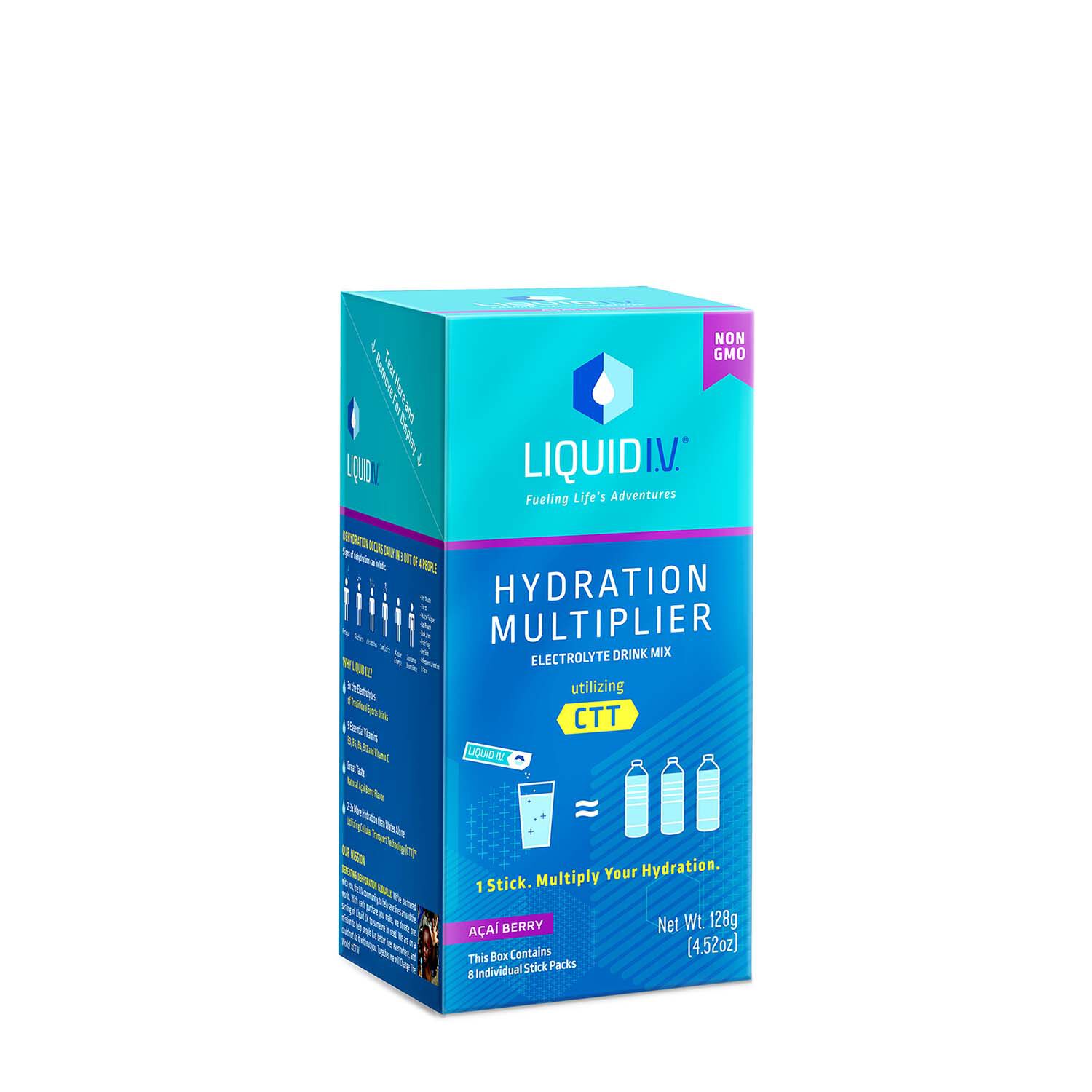 Liquid I.V® Hydration Multiplier - Acai Berry - 8 Stick Packs