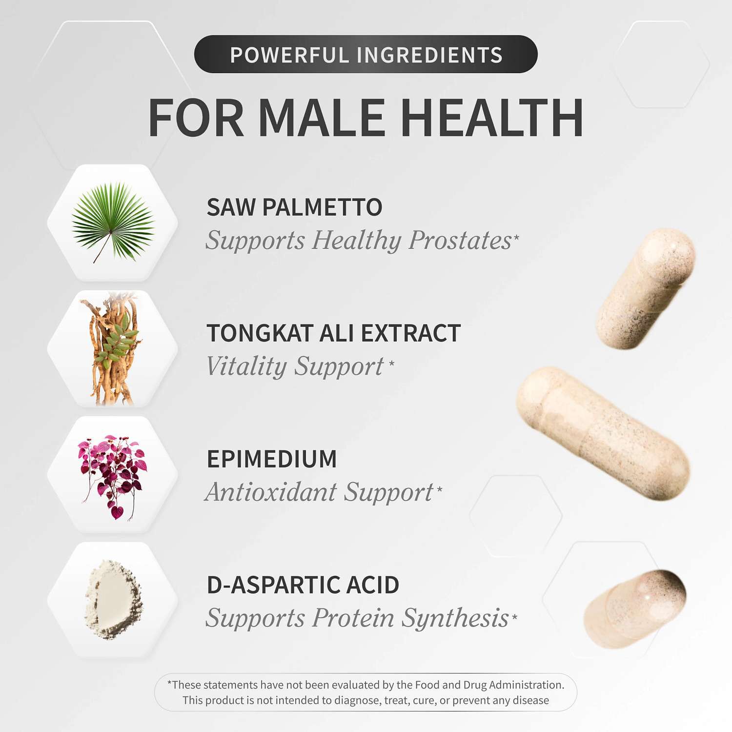 Testo Booster - 60 Capsules (20 Servings)  | GNC