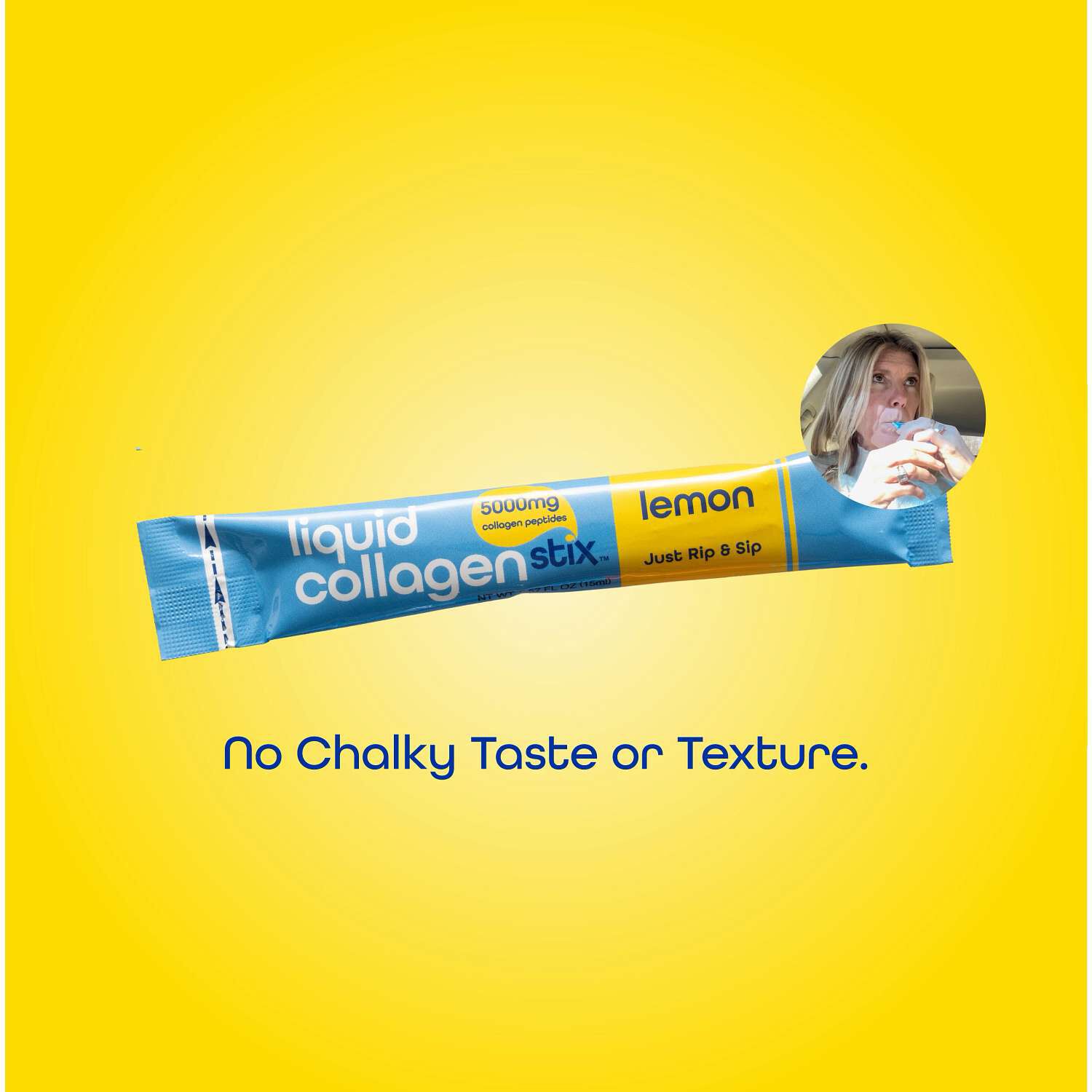 Liquid Collagen Stix - Lemon (14 Stick Packs)