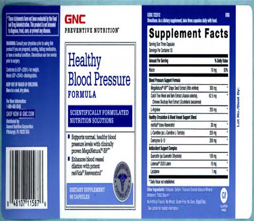 GNC Preventive Nutrition® Healthy Blood Pressure | GNC GNC Preventive Nutrition® Healthy Blood Pressure | GNC