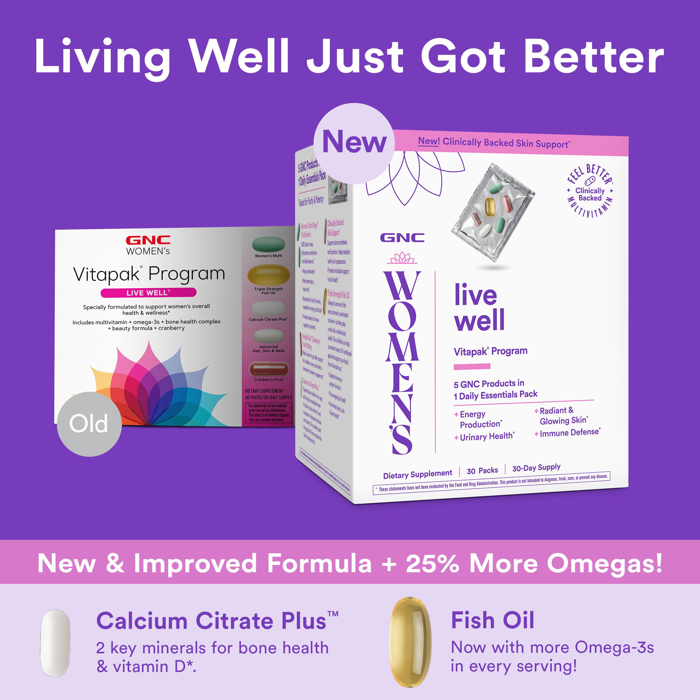 Live Well Vitapak&reg; Program V2 (1 Month Supply)
