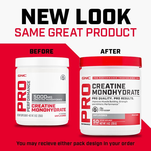 Creatine Monohydrate &#40;50 Servings&#41;  | GNC