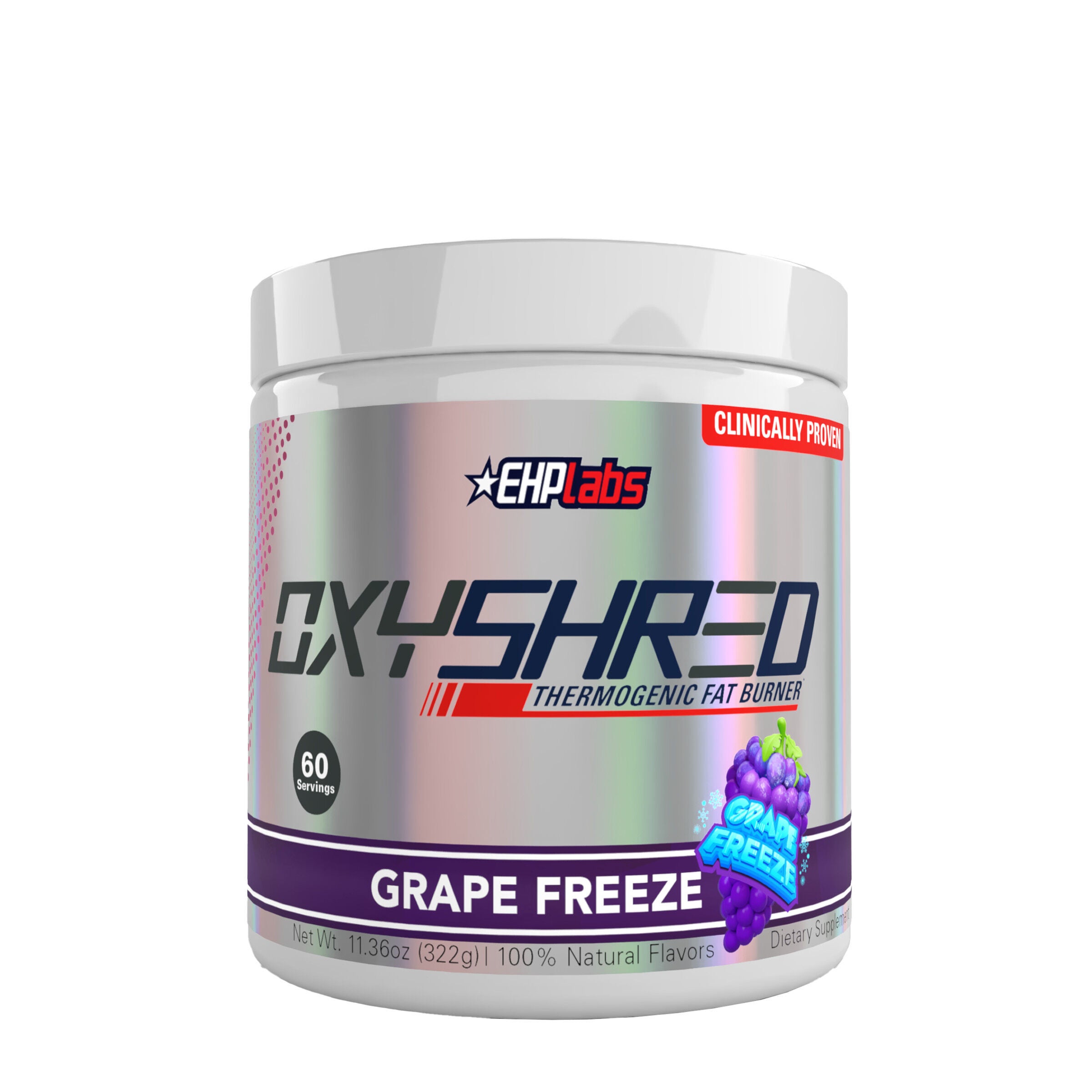 OxyShred - Grape Freeze - 12.13 oz. (60 Servings) Grape Freeze | GNC
