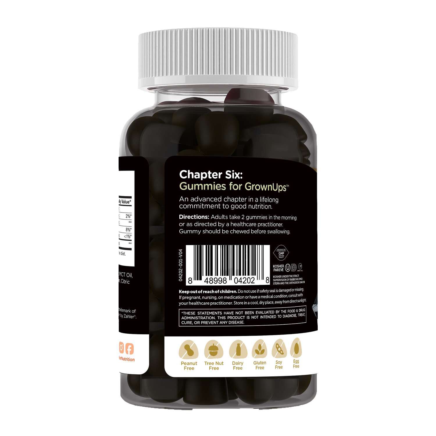 Chapter Six: Shilajit - Raspberry - 60 Gummies (30 Servings)  | GNC