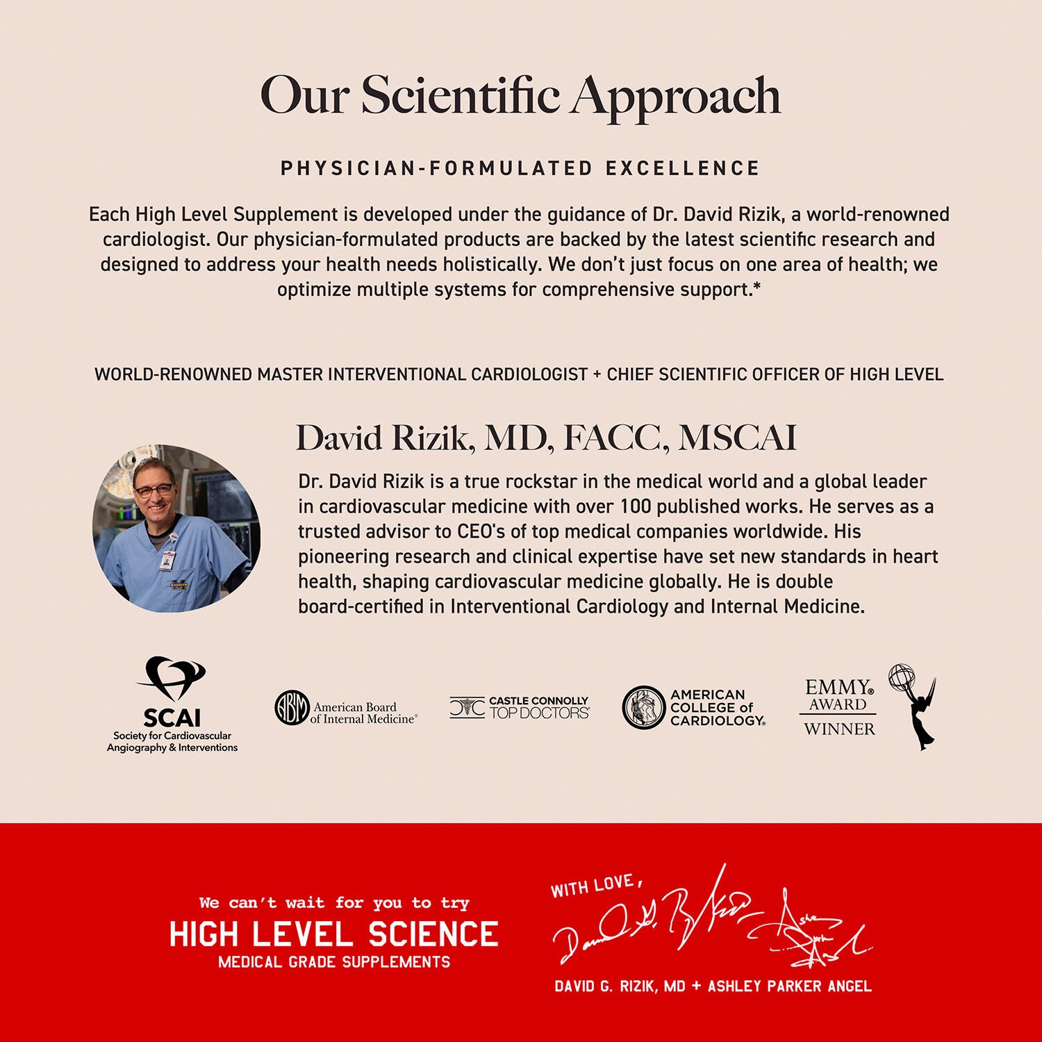 High Level Science Scientific Approach