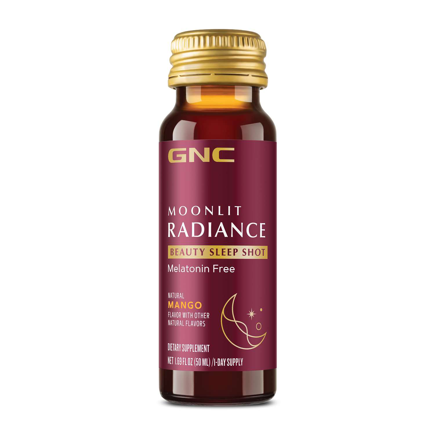 Moonlit Radiance Beauty Sleep Shot - Mango - 10 Bottles (10 Servings)  | GNC