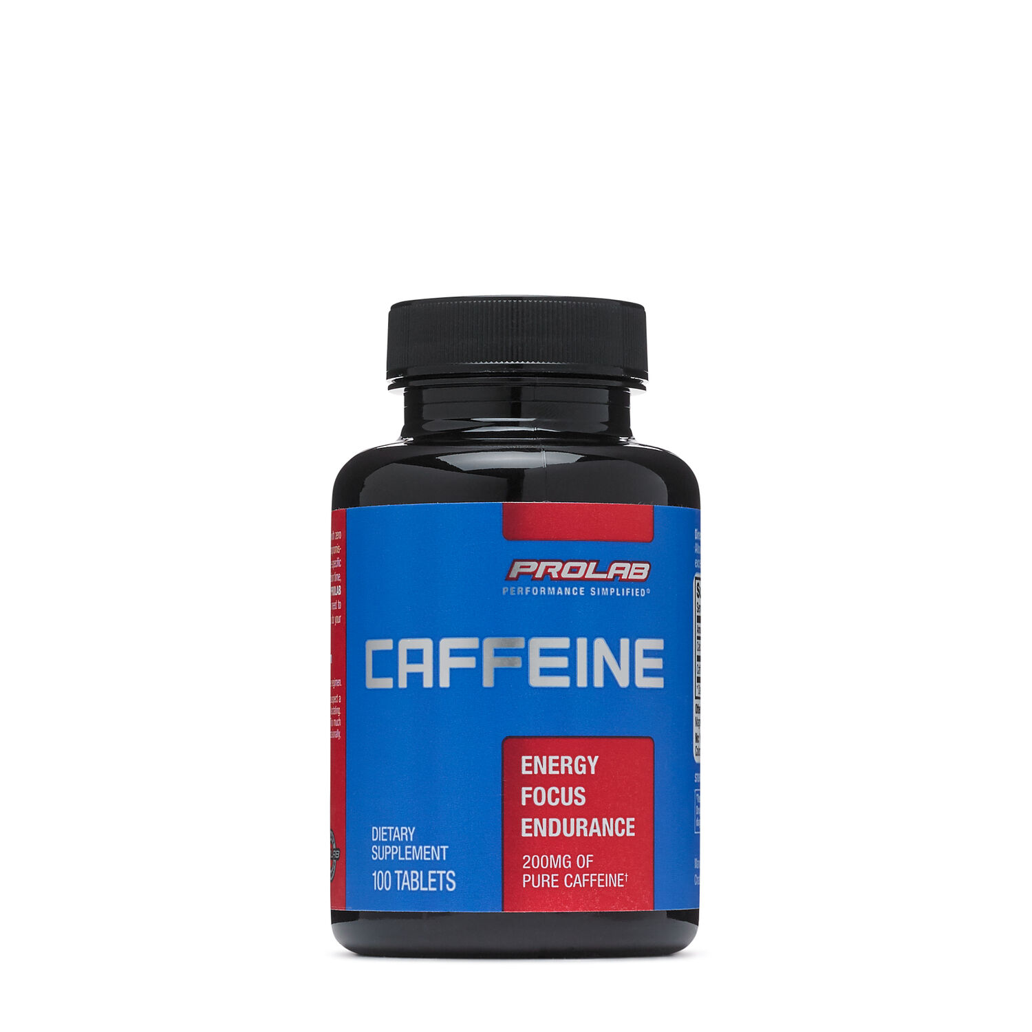 Caffeine - 100 Tablets &#40;100 Servings&#41;  | GNC
