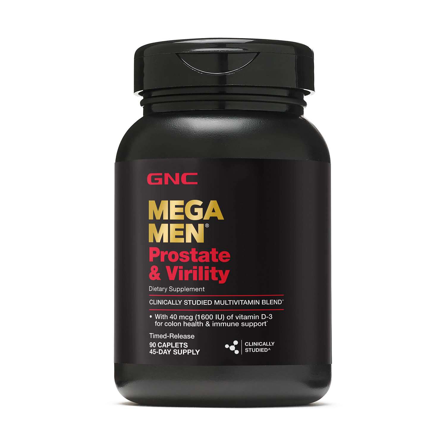 Prostate and Virility Multivitamin - 90 Caplets (45 Servings)  | GNC