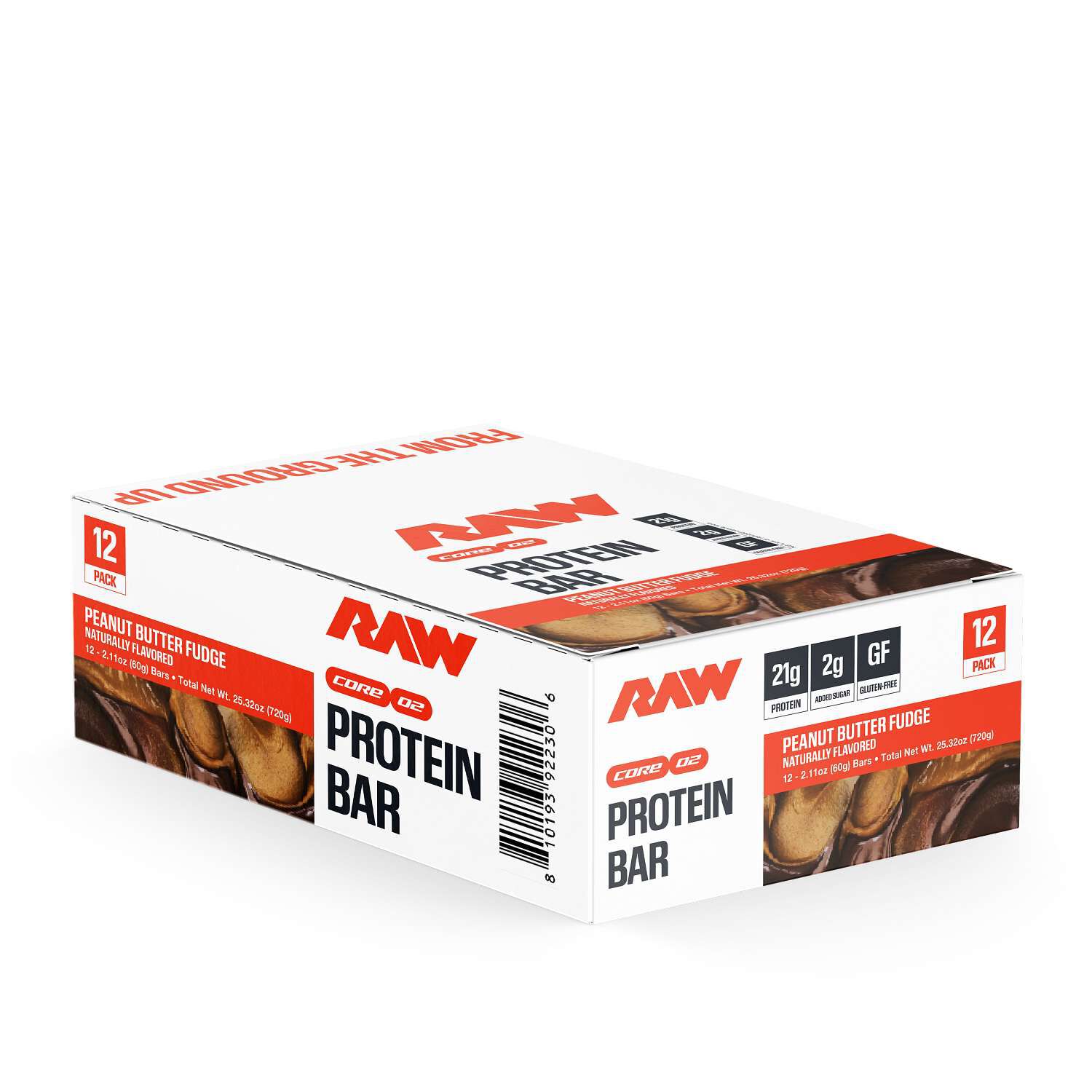 Protein Bar - Peanut Butter Fudge (12 Bars) | GNC