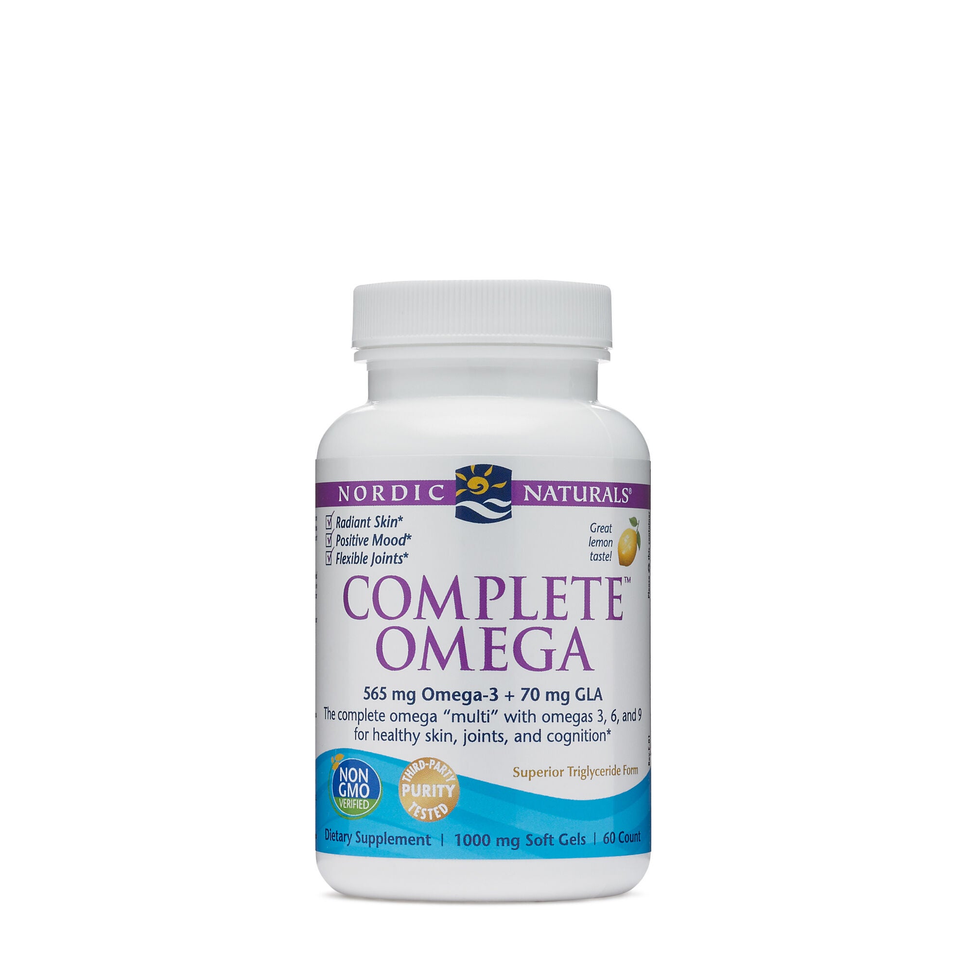 Nordic Naturals® Complete™ Omega-3·6·9 - Lemon | GNC Nordic Naturals® Complete™ Omega-3·6·9 - Lemon | GNC