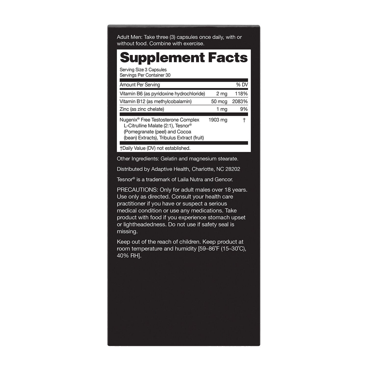 T-Booster - 90 Capsules (30 Servings)