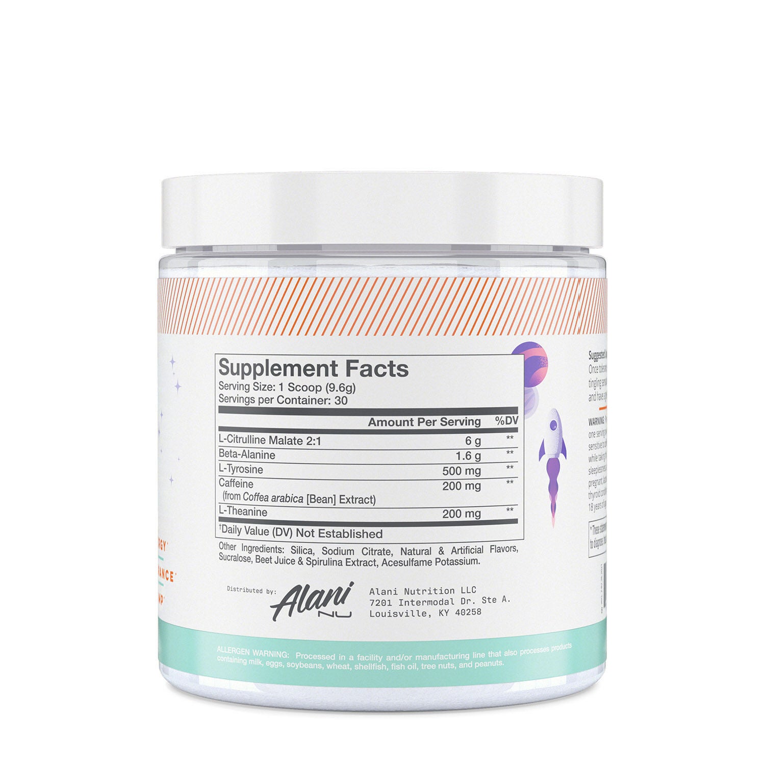 Alani Nu PreWorkout Galaxy Lemonade (30 Servings) GNC