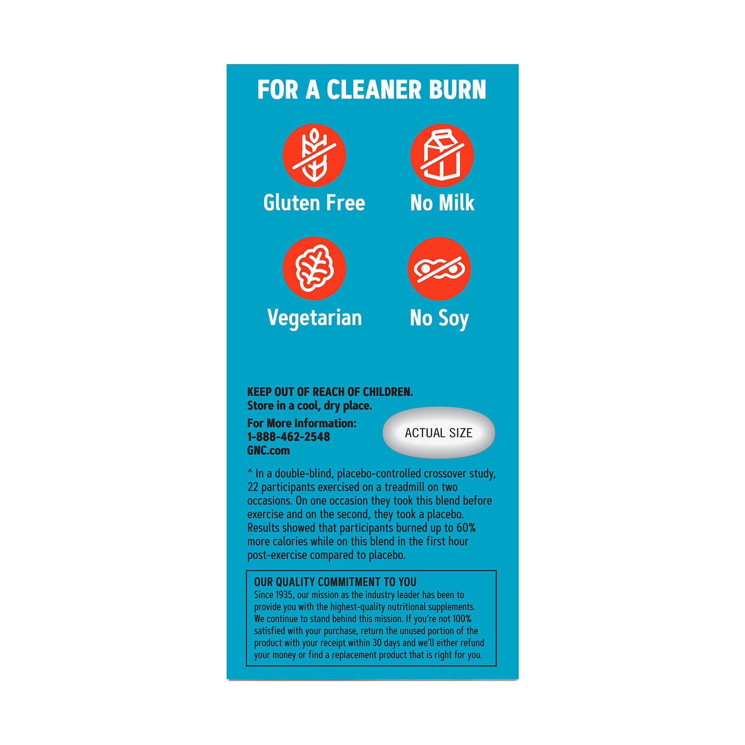 Burn 60&trade; - 60 Tablets (30 Servings)  | GNC