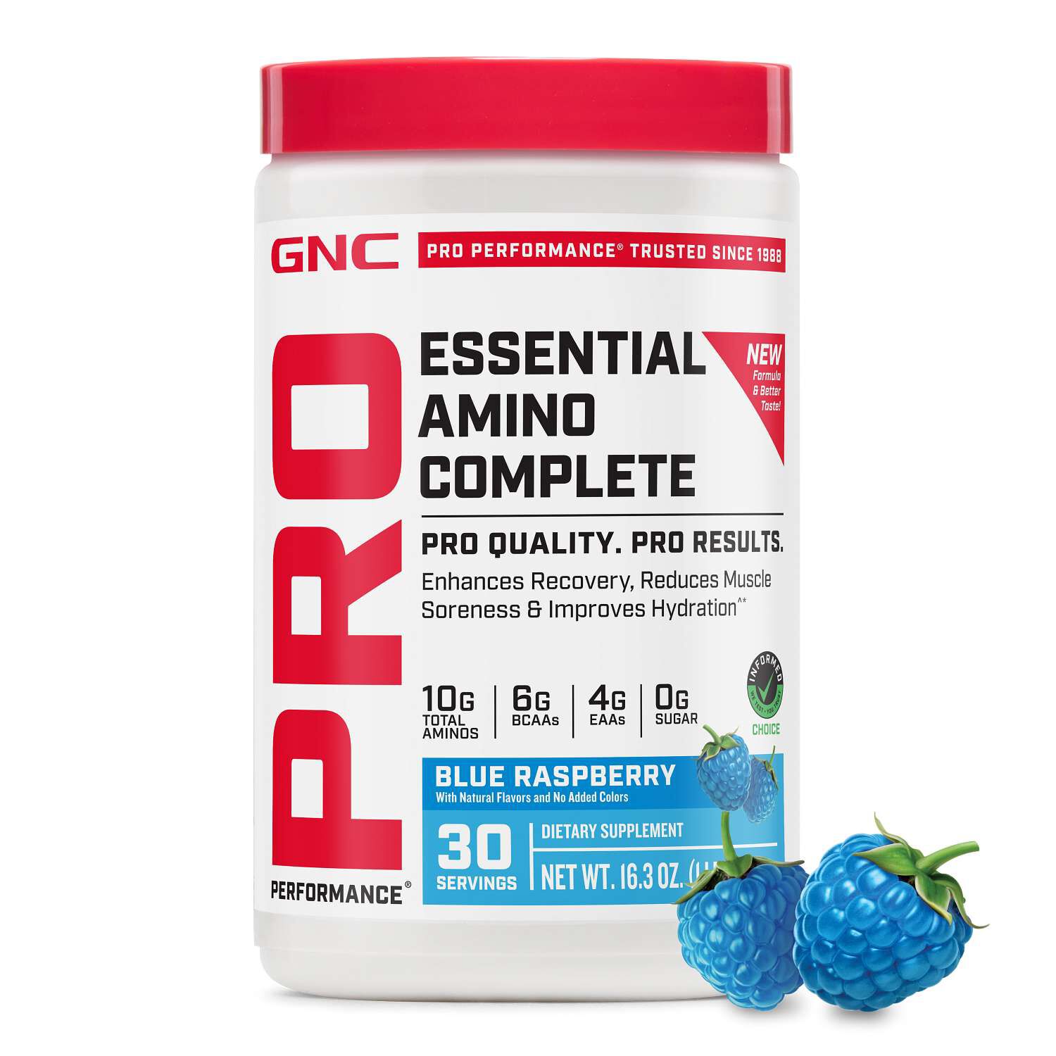 Essential Amino Complete Blue Raspberry - 30 Servings Blue Raspberry | GNC