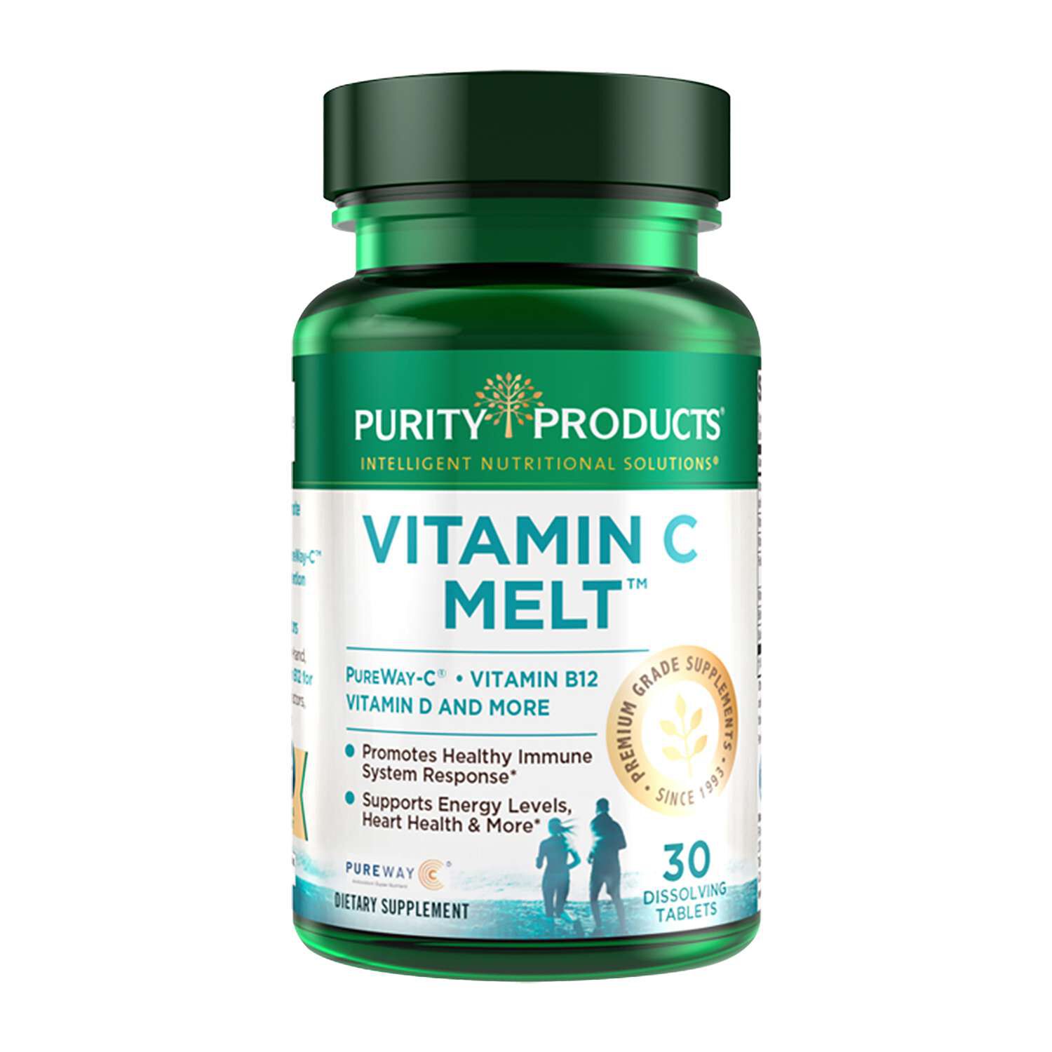 Vitamin C Melt Water Pure - 30 Tablets (30 Servings)  | GNC