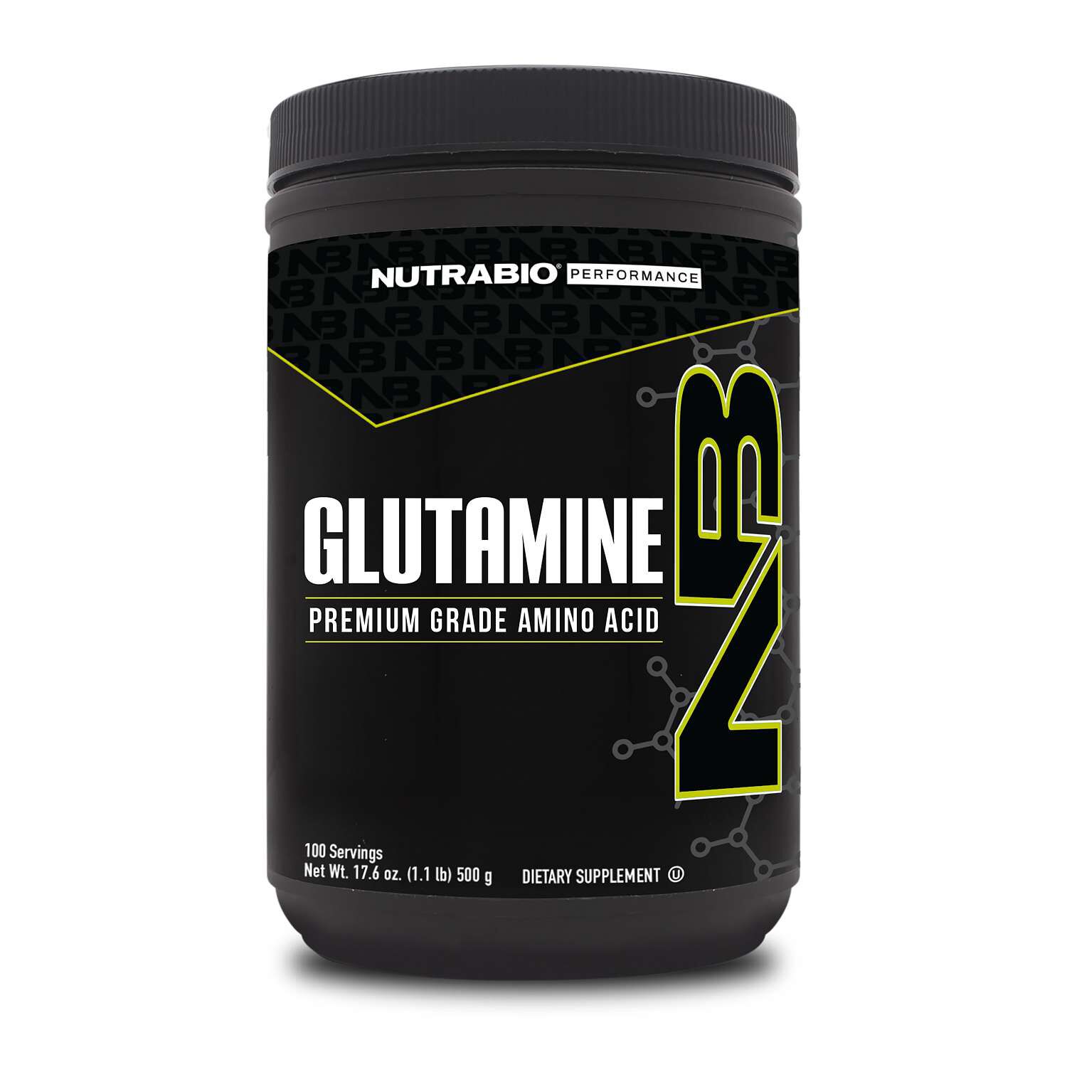 Glutamine Pure Grade Amino Acid - 500g (100 Servings)