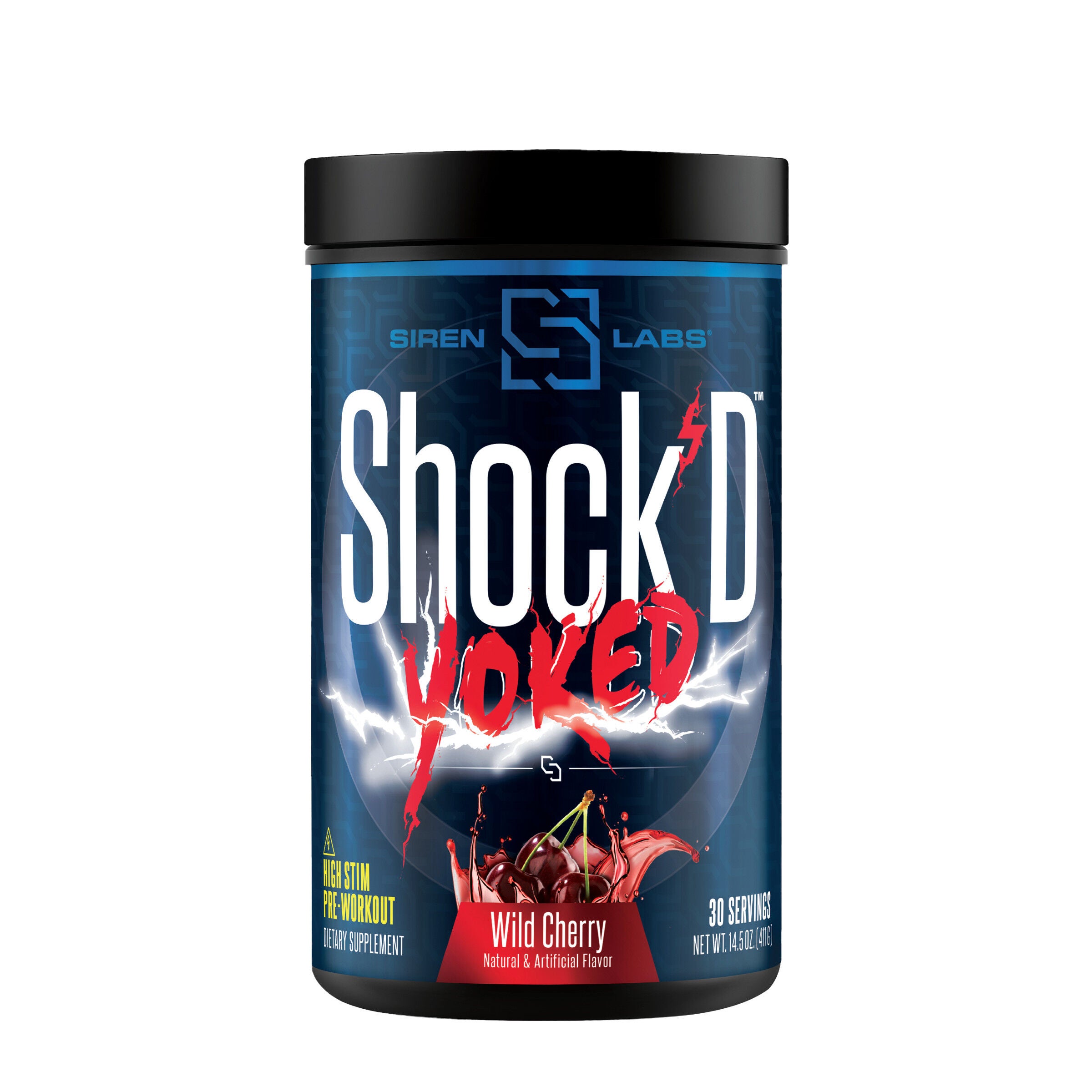 Shock'D Yoked - Wild Cherry (30 Servings) Wild Cherry | GNC