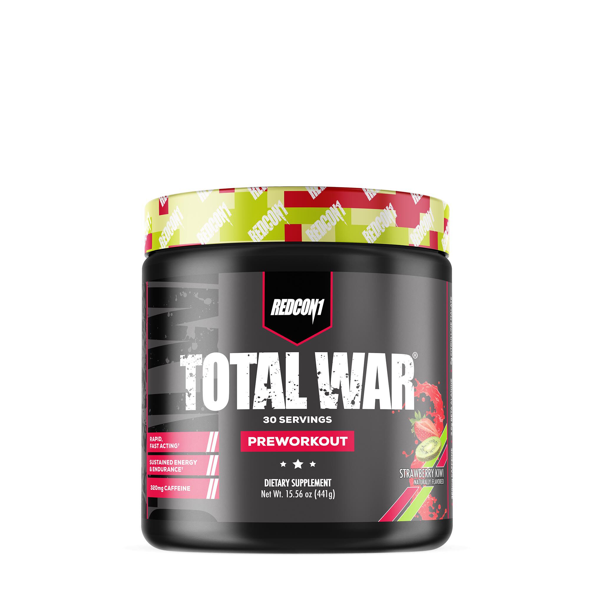 Total War&reg; - Pre-Workout - Strawberry Kiwi&nbsp;(30 Servings) Strawberry Kiwi | GNC