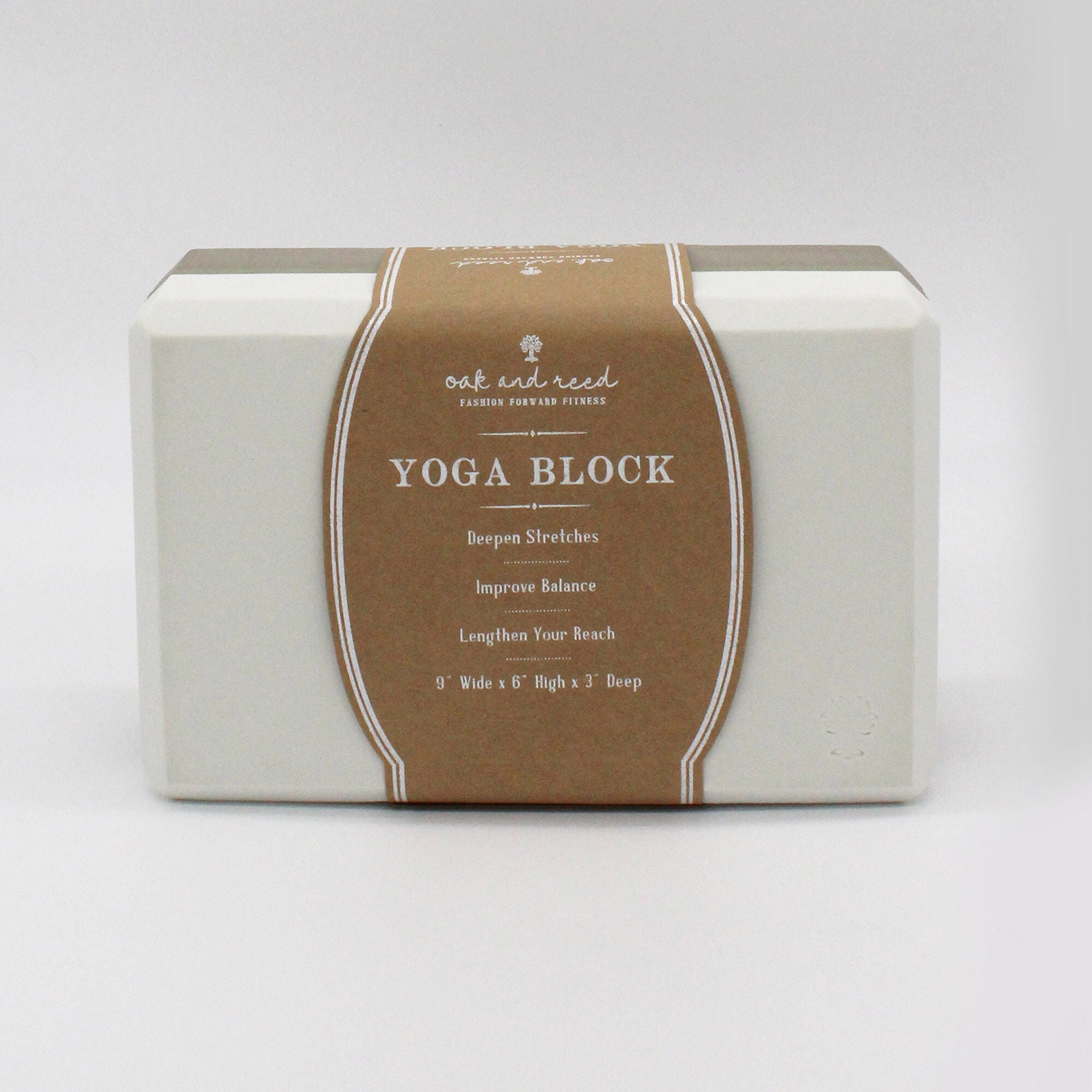 Colorblock Yoga Block - Moonrock/Sand  | GNC